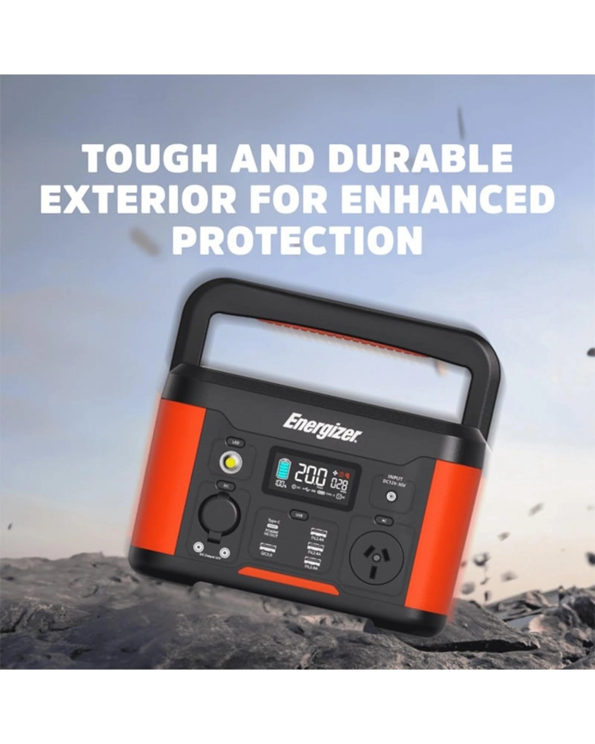 6 Energizer Hard Case Everest 500 Portable Power Station, 6 of 7