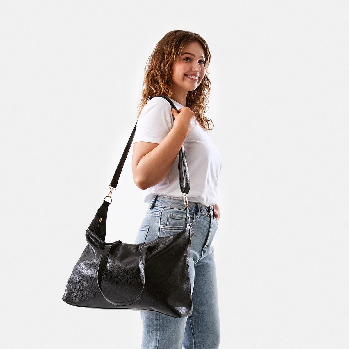 5 Weekender Tote Bag BLACK, 5 of 6