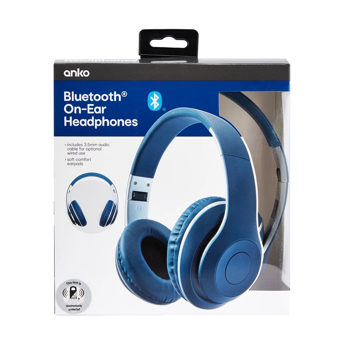 10 Bluetooth Over-Ear Headphones - Navy, 10 of 10