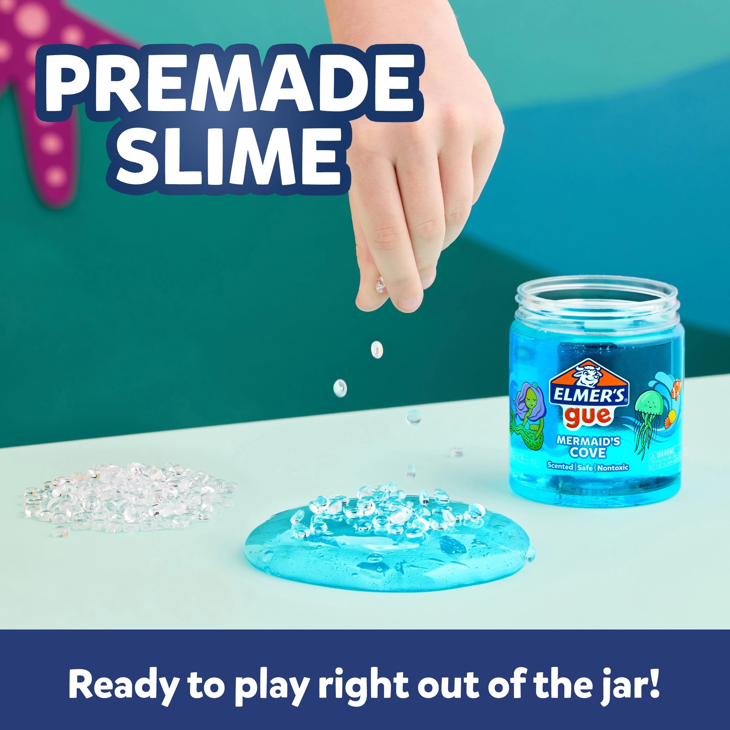 6 Elmer's 9 Piece Ocean Dive Slime Kit - Multi, 6 of 7