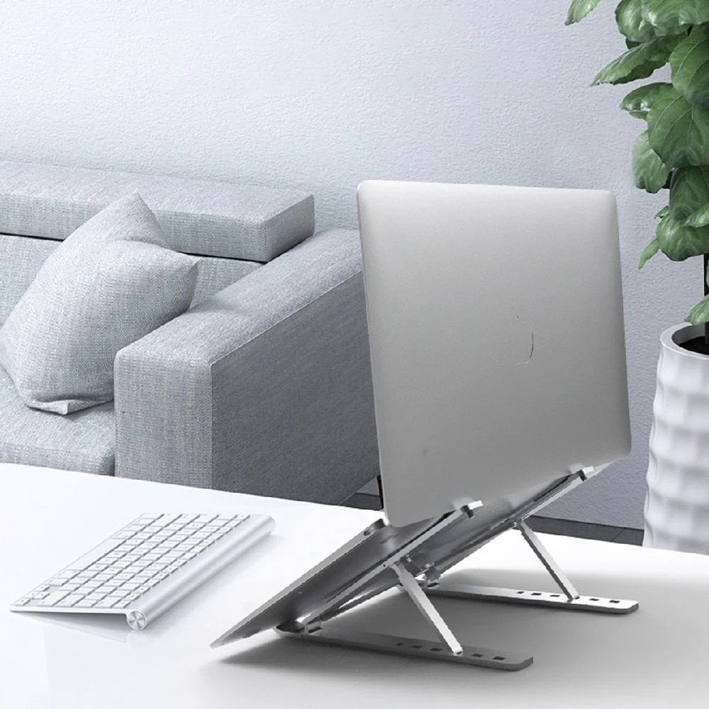 6 J.Burrows Foldable Portable Aluminium Laptop Stand, 6 of 6