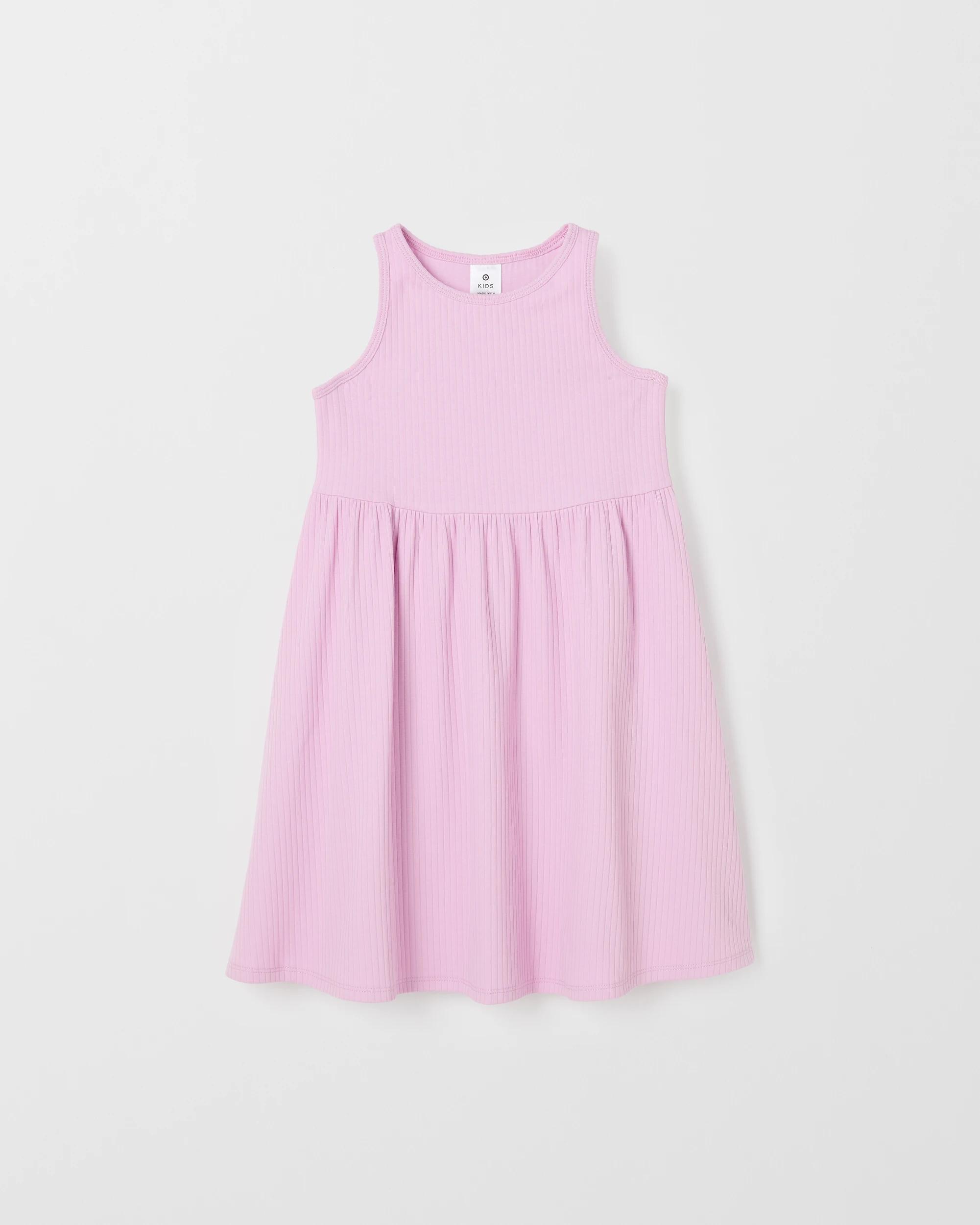 2 Target Kids Australian Cotton 2 Pack Core Dress MERMAID AOP PURPLE, 2 of 4