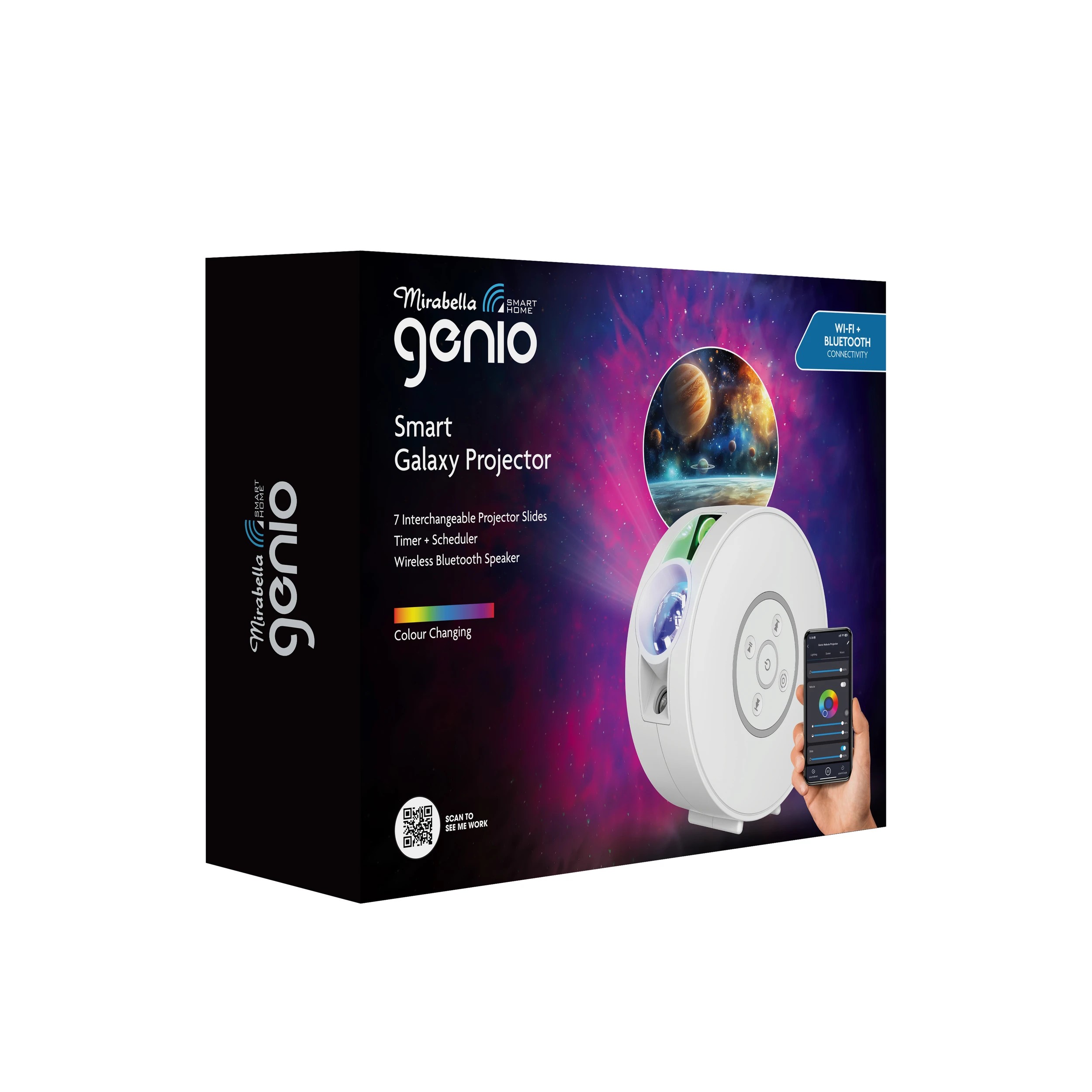 3 Mirabella Genio Smart Galaxy Projector, 3 of 6