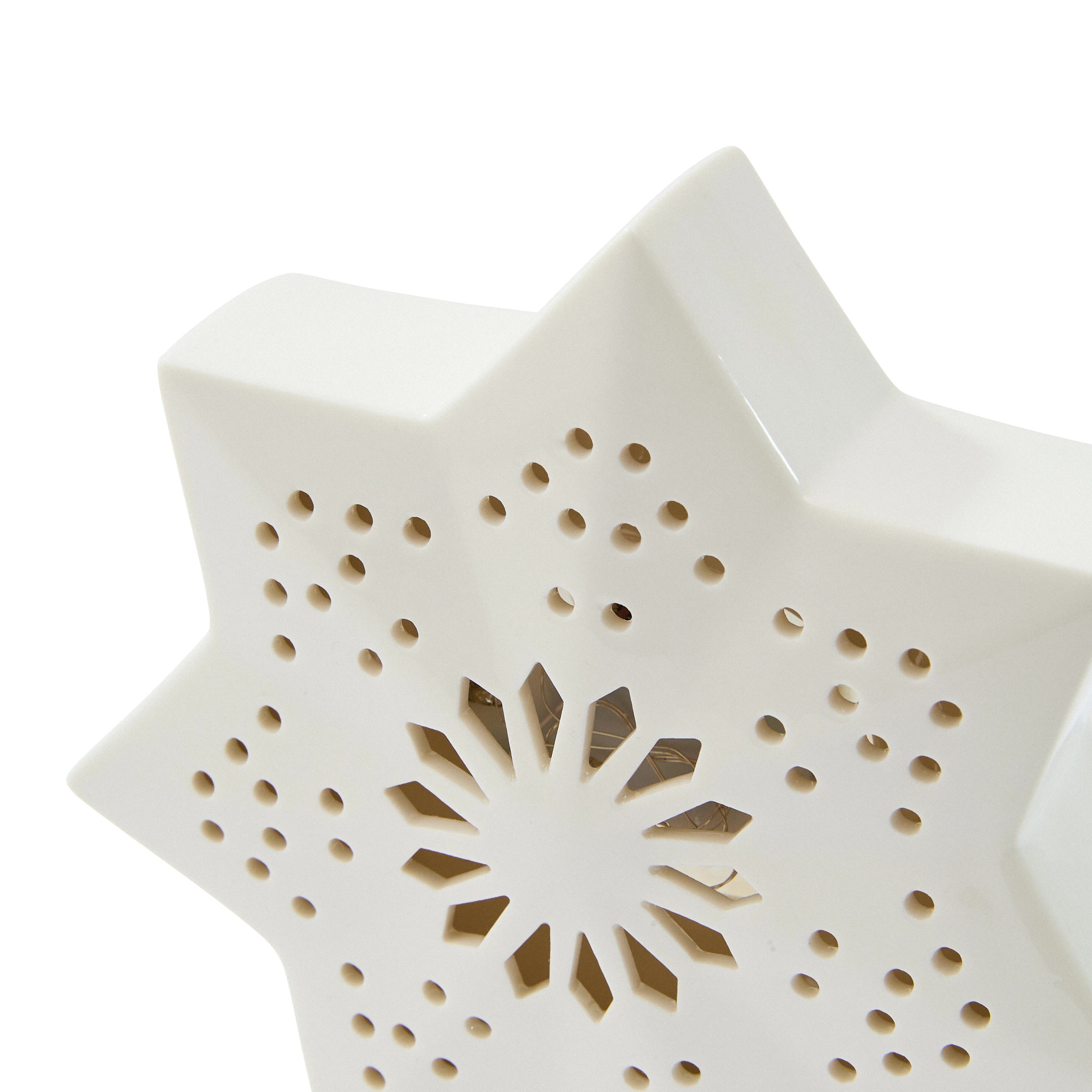 6 Battery Operated LED Light Up Star Decoration - Assorted, 6 of 9