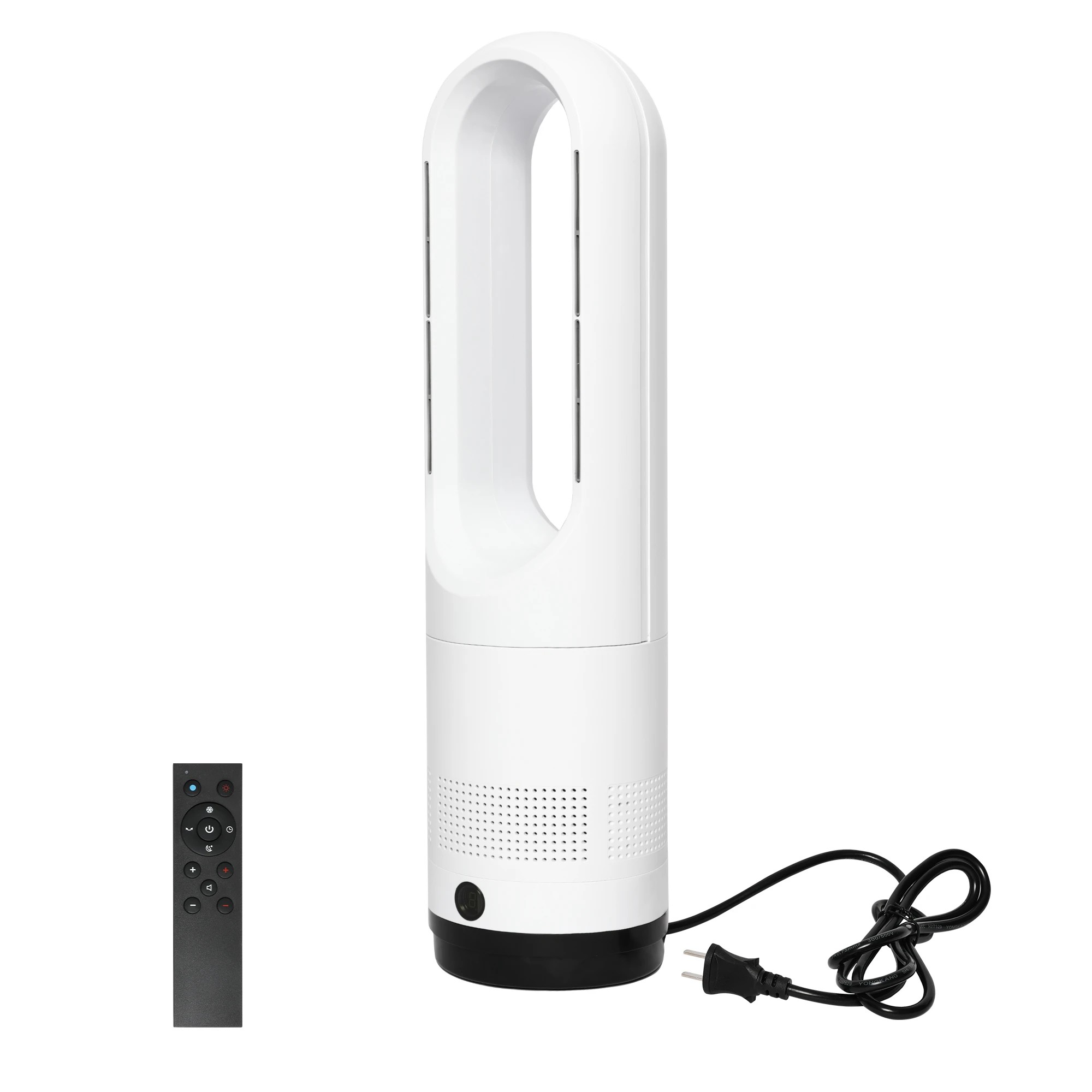 1 Spector Bladeless Tower Fan - White, 1 of 6