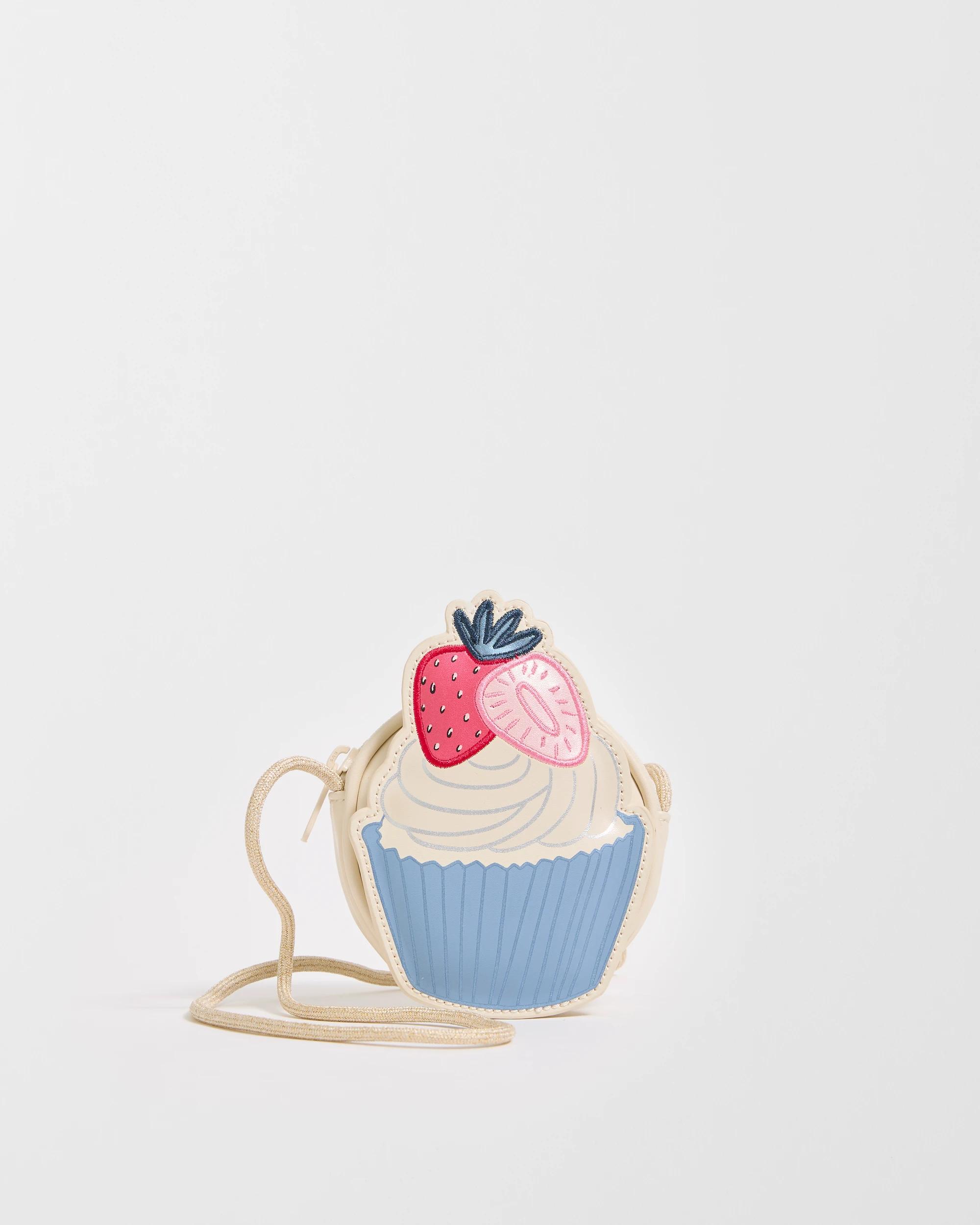 1 Target Kids Mini Cupcake Crossbody Bag CREAM, 1 of 2