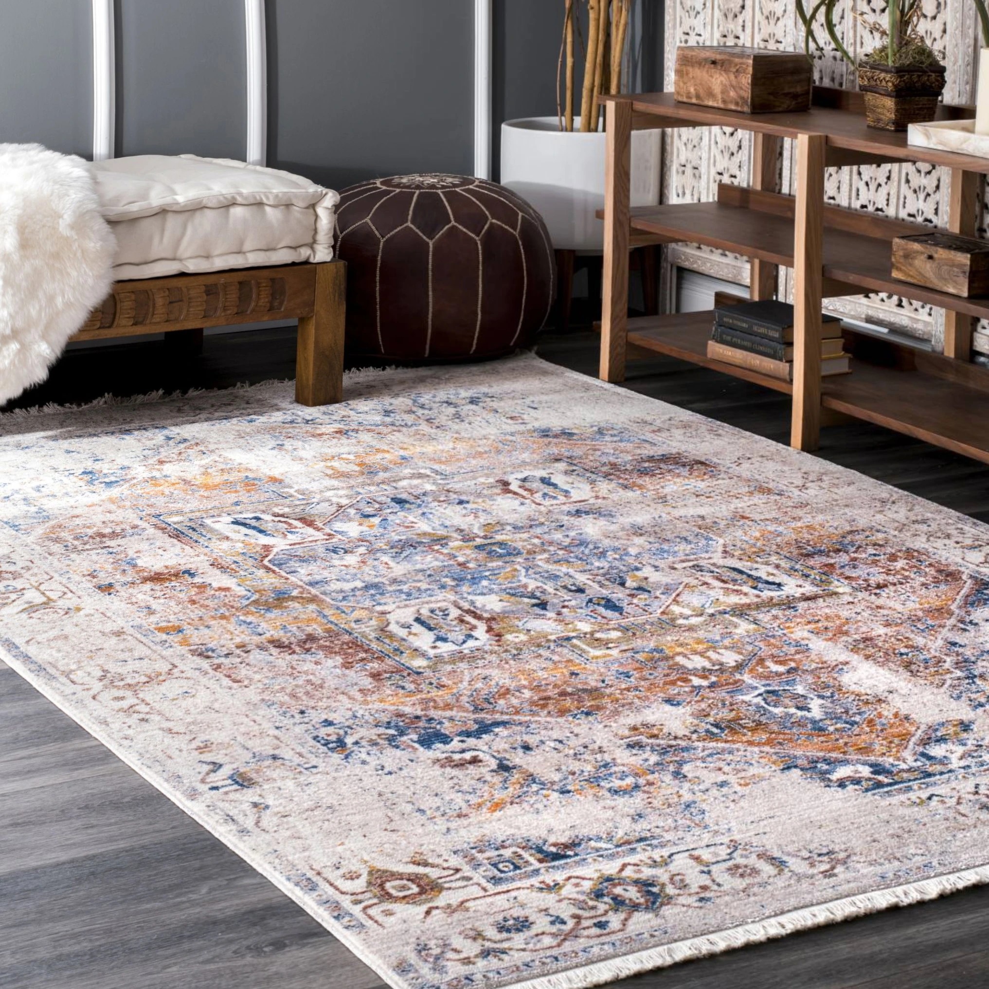 5 Common Ground Rugs Anatolia 290x200cm - Large Floor Rug - Natural, 5 of 5