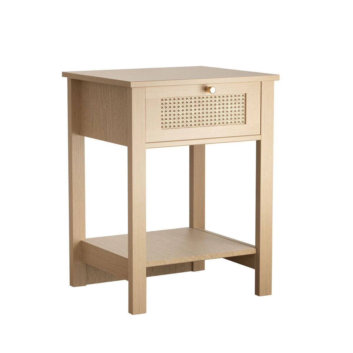 1 Ausway Rattan Bedside Table Storage, 1 of 6