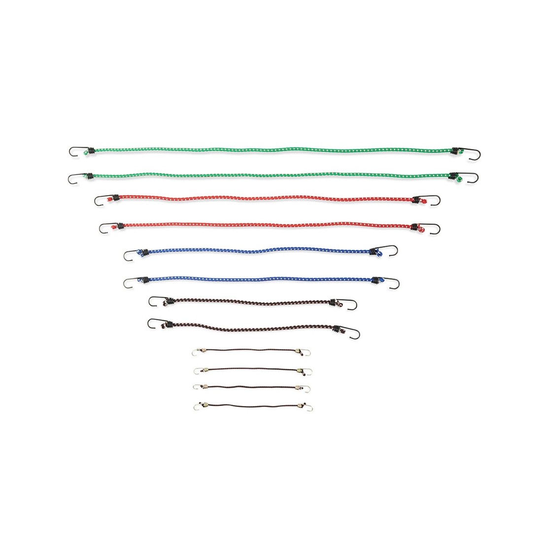 3 12 Pack Bungee Cords, 3 of 8
