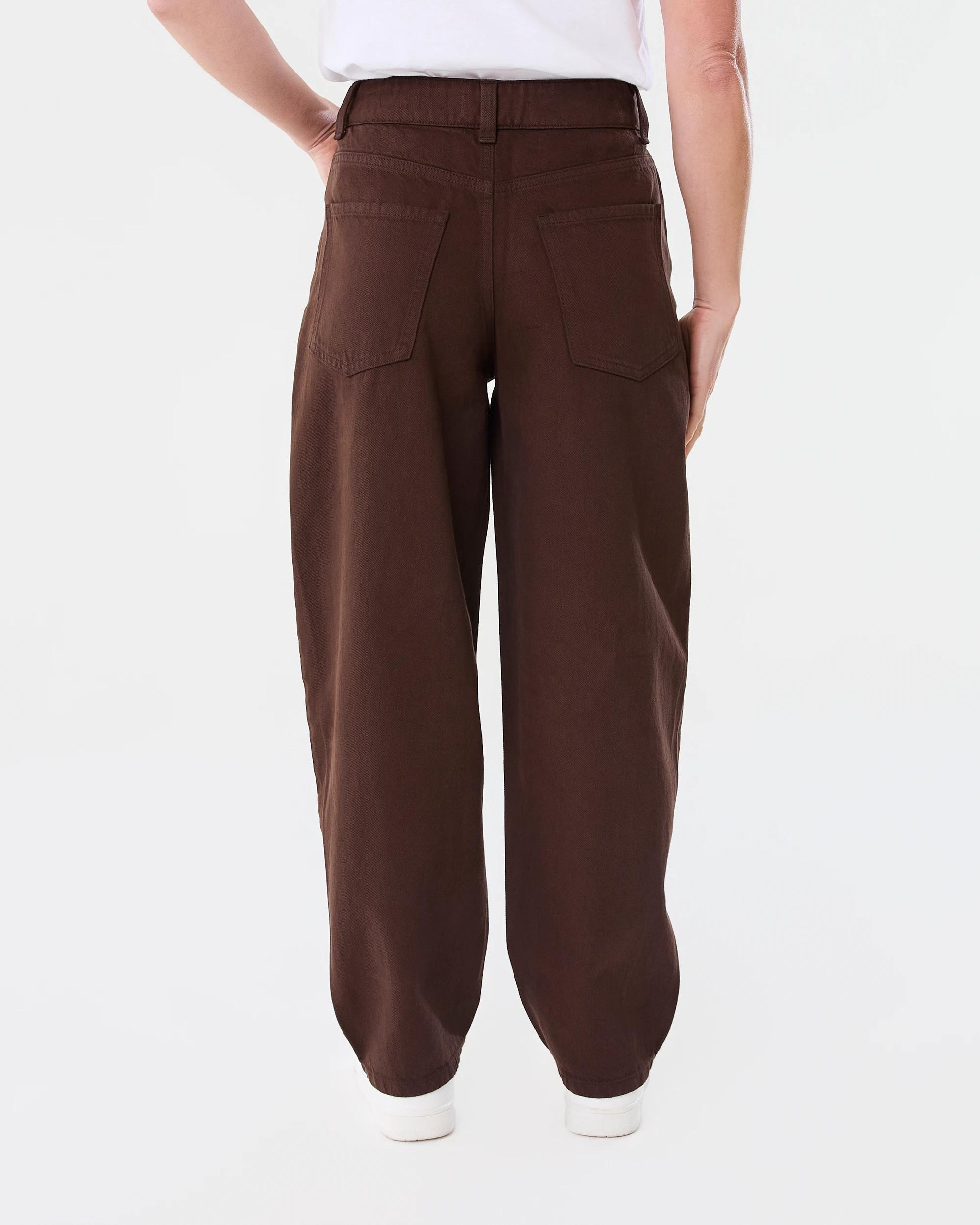 3 Barrel Leg Jeans Melt Brown, 3 of 7