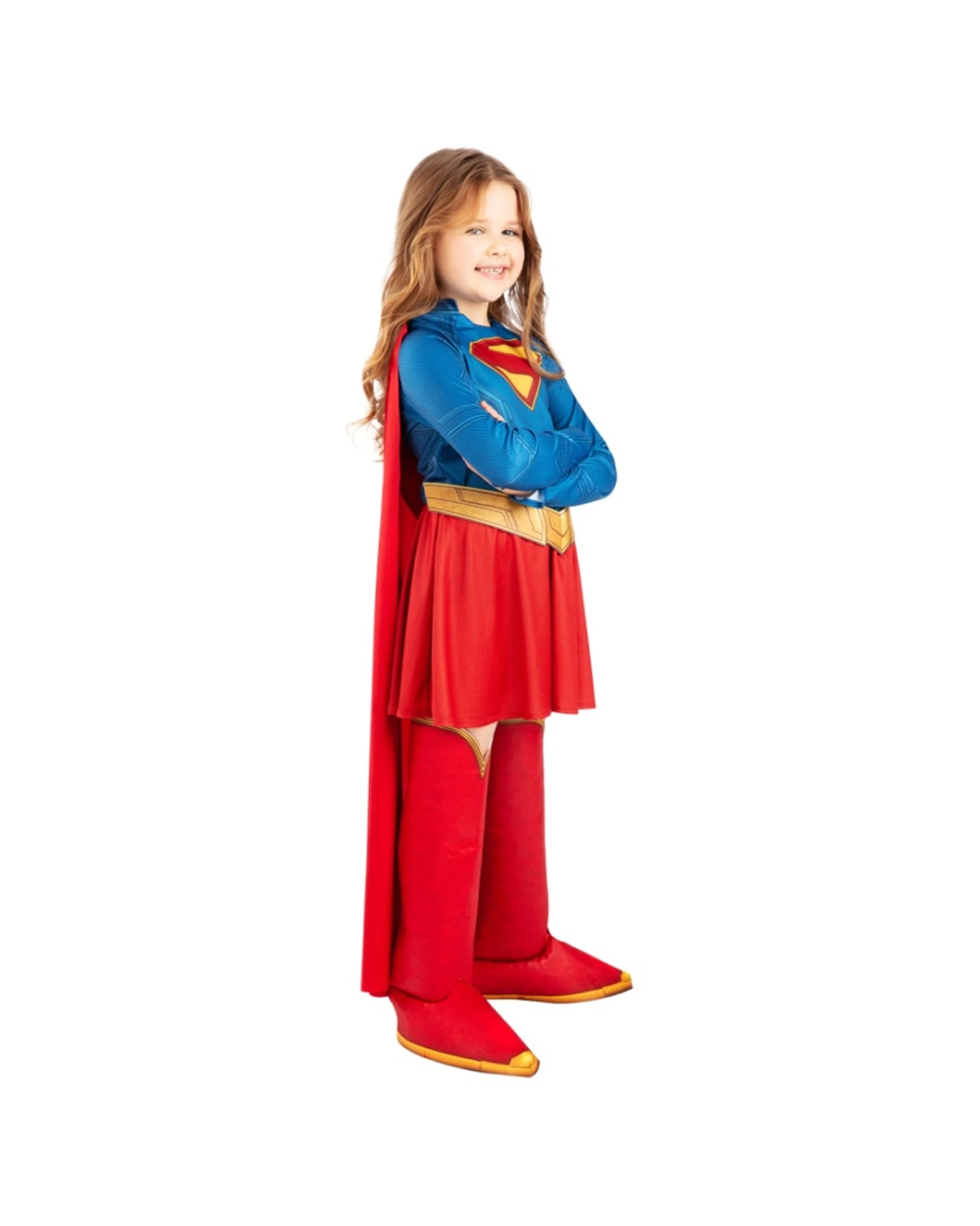 1 Rubies Supergirl Deluxe Costume 2026 Movie Child Female Size M - Multi, 1 of 2