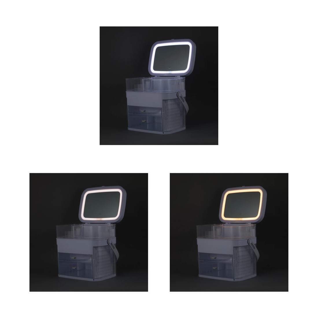 9 Cosmetic Caddy with Mirror, 9 of 10