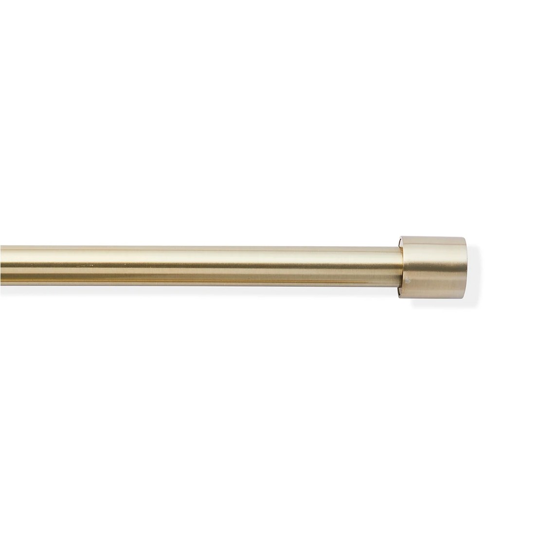 1 Extendable Curtain Rod Set - Gold Look, 1 of 3