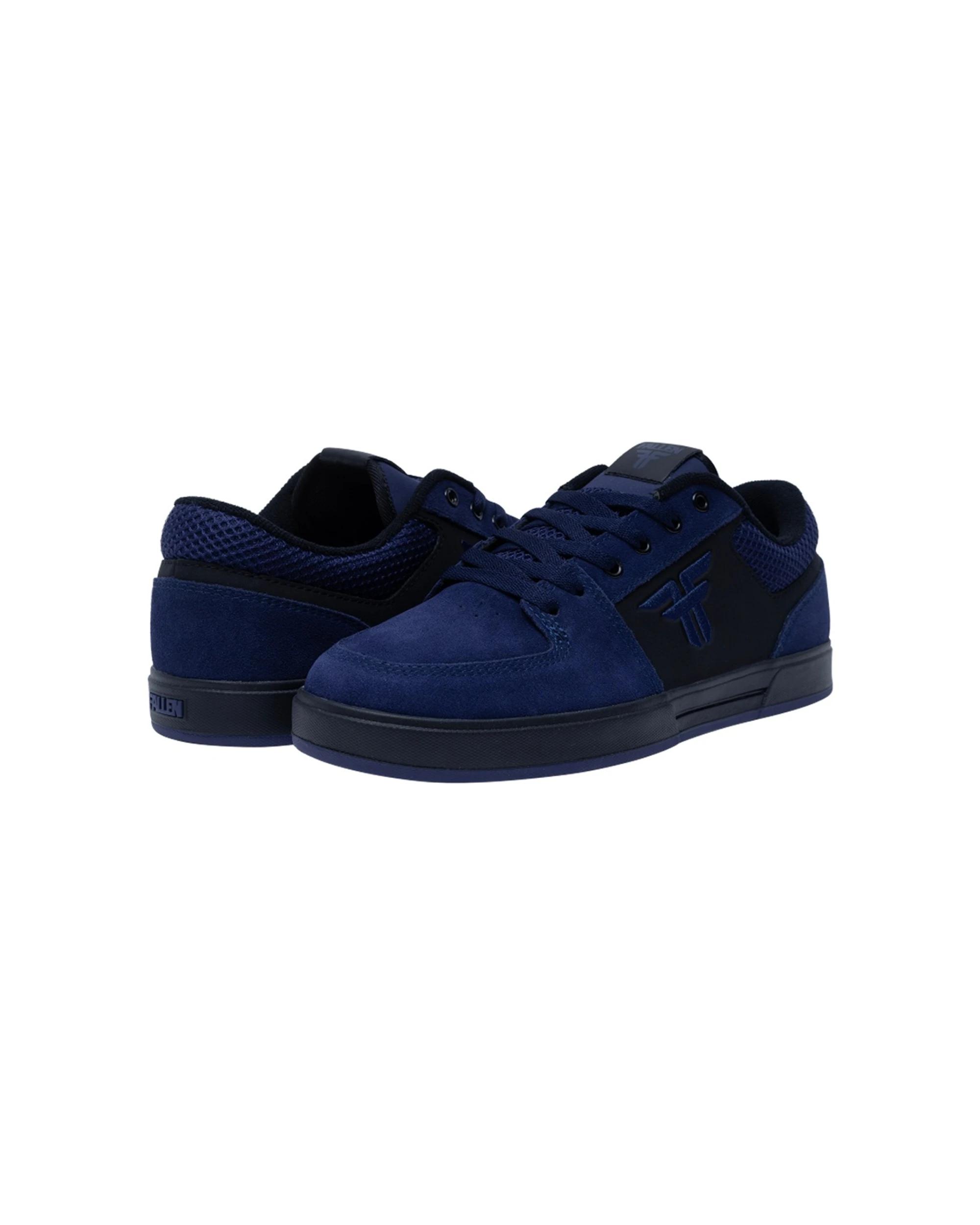 2 Fallen Footwear Patriot II Mens Casual Shoes Durable Cupsole BLACK/PURPLE, 2 of 6