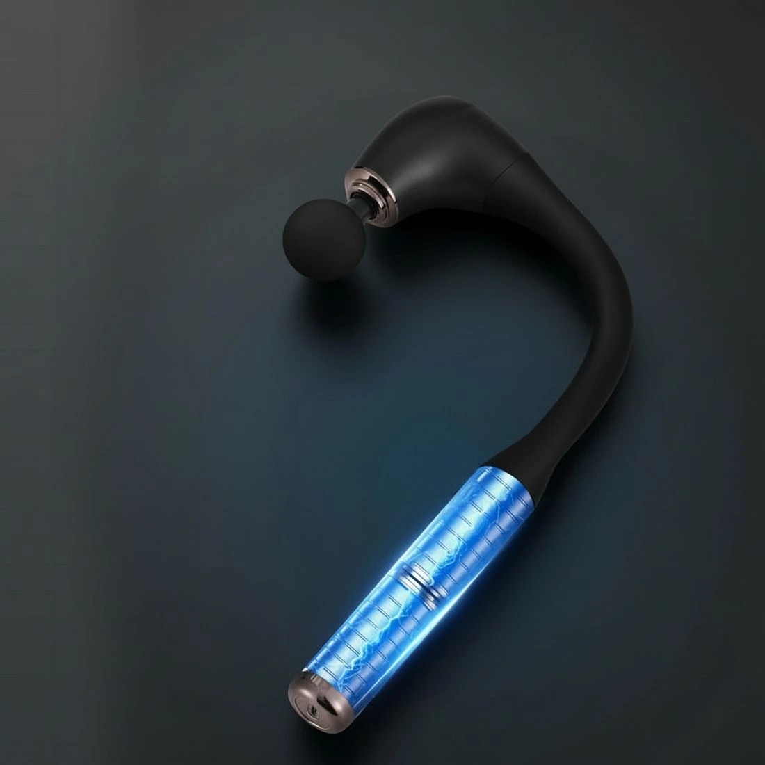 5 Everfit Massage Gun U-shaped Extended Handle Percussion Massager 4 Heads - Black, 5 of 6