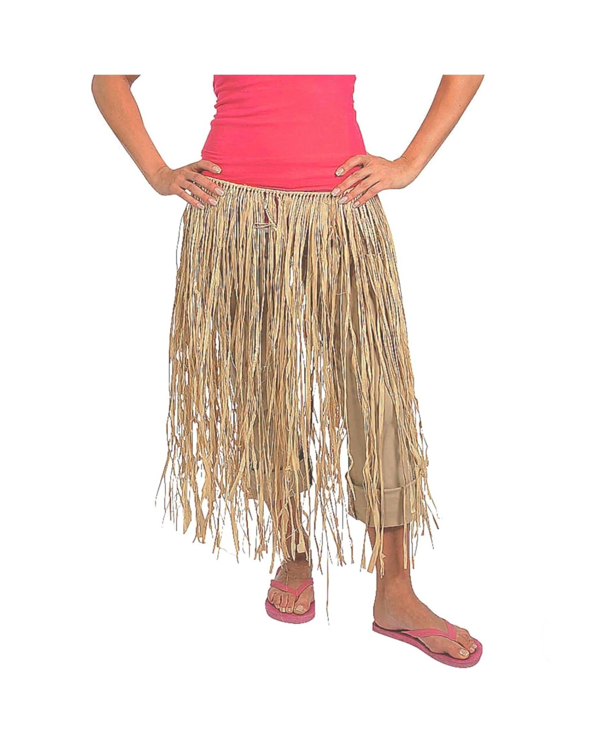 1 Beistle Extra Large Raffia Hula Skirt - XL, 1 of 1