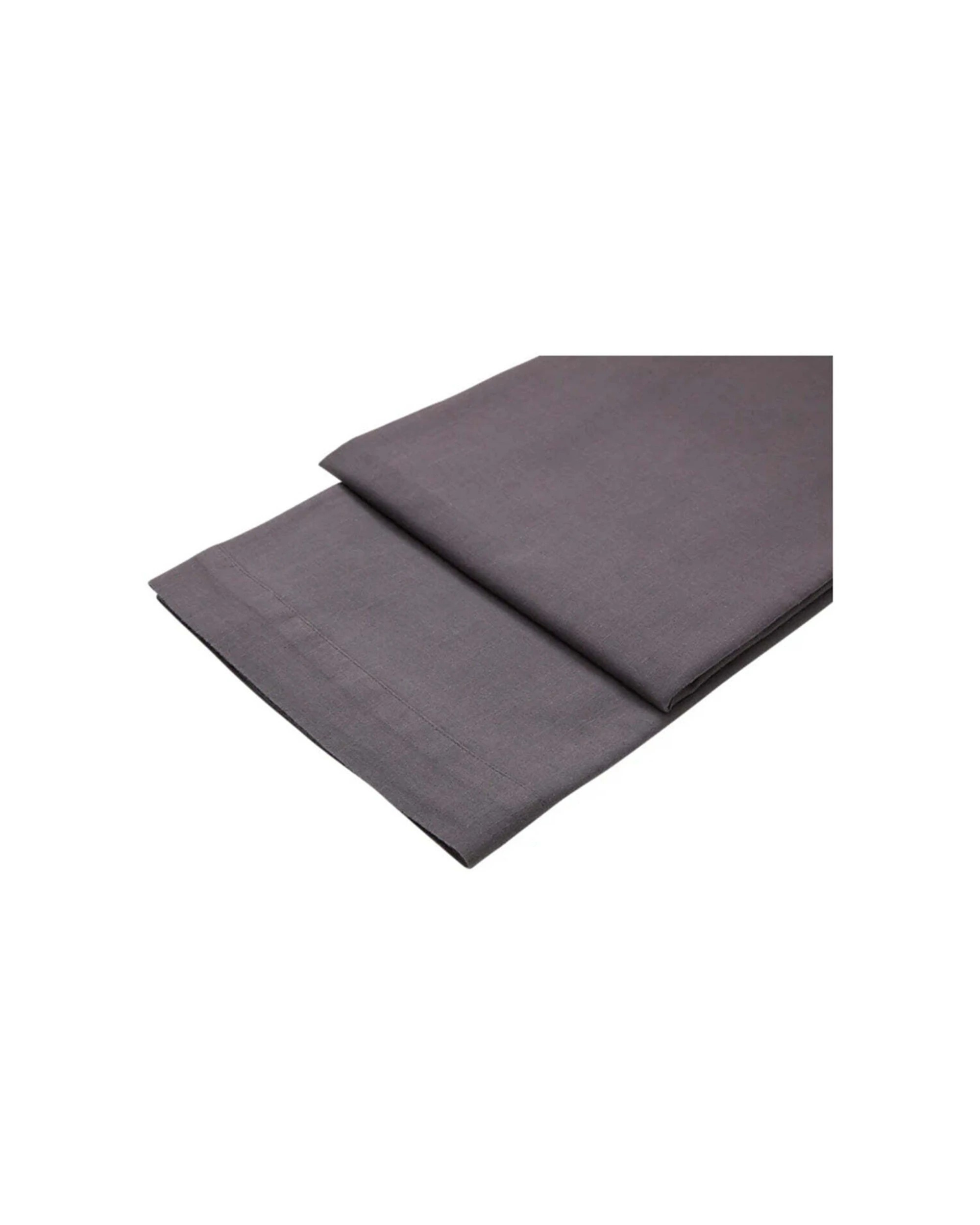 2 Maxwell & Williams Cotton Classics Rectangle Tablecloth 300x150cm Heavy Drape - Grey, 2 of 3