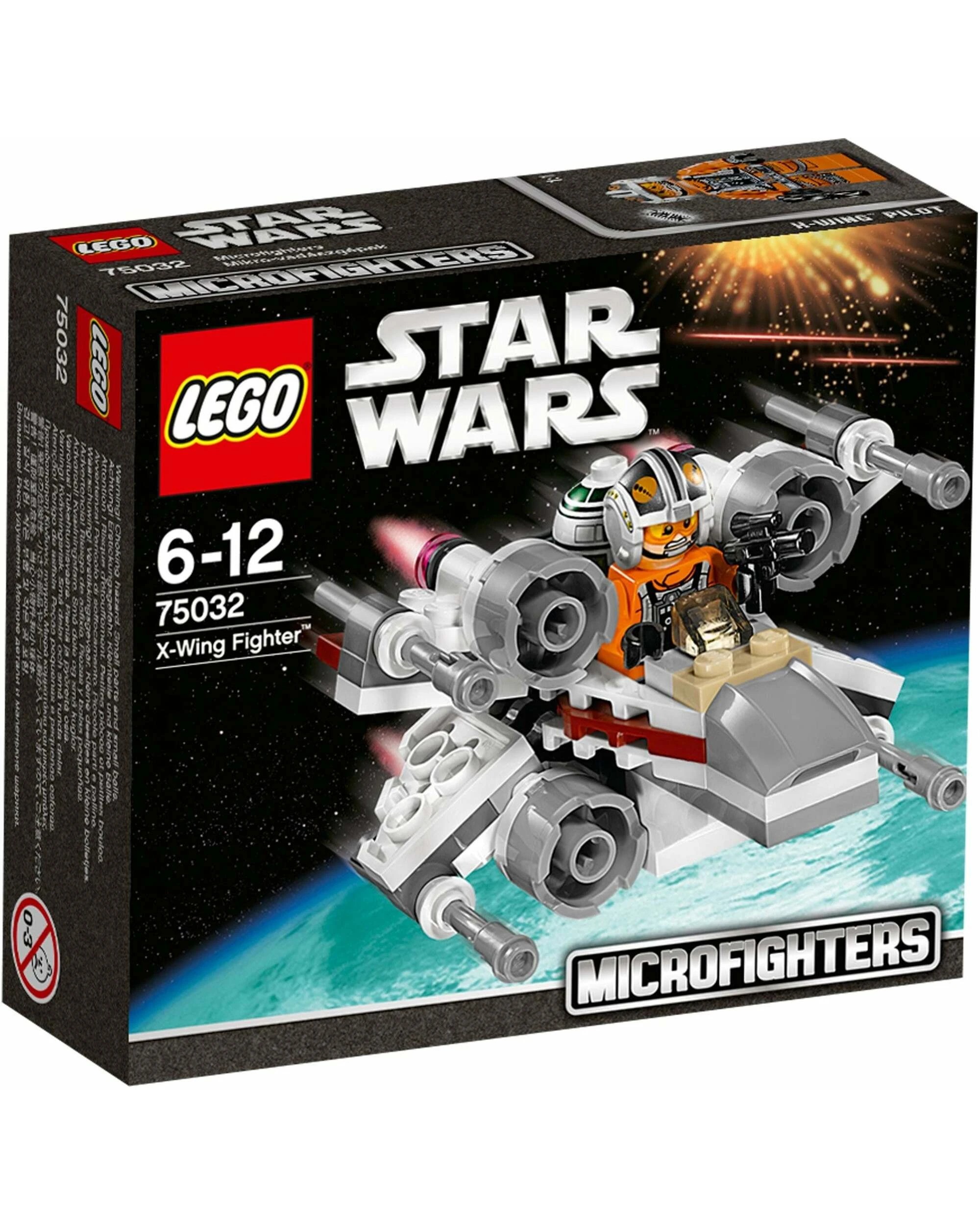 1 LEGO 75032 Star Wars Microfighters Series 1 X-Wing Fighter, 1 of 1
