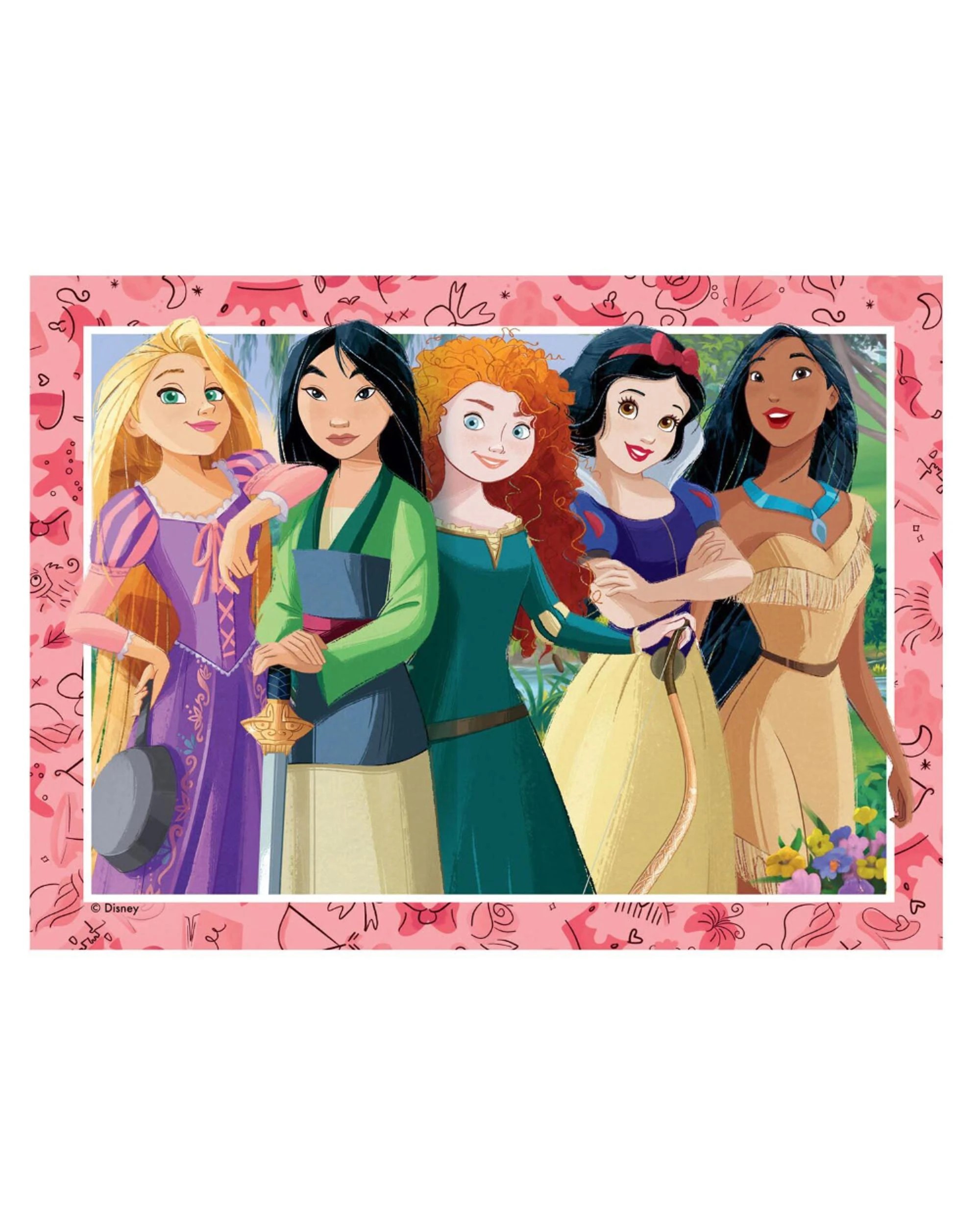 4 Ravensburger Disney Princess 4 In 1 Jigsaw Puzzle, 4 of 4