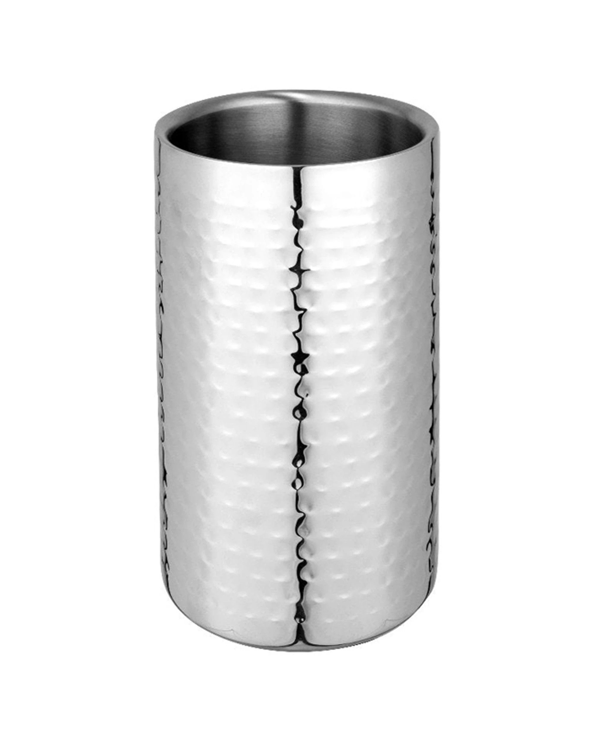 1 Avanti Providence Double Wall Stainless Steel Wine Bottle Cooler 12x20cm - Silver, 1 of 1