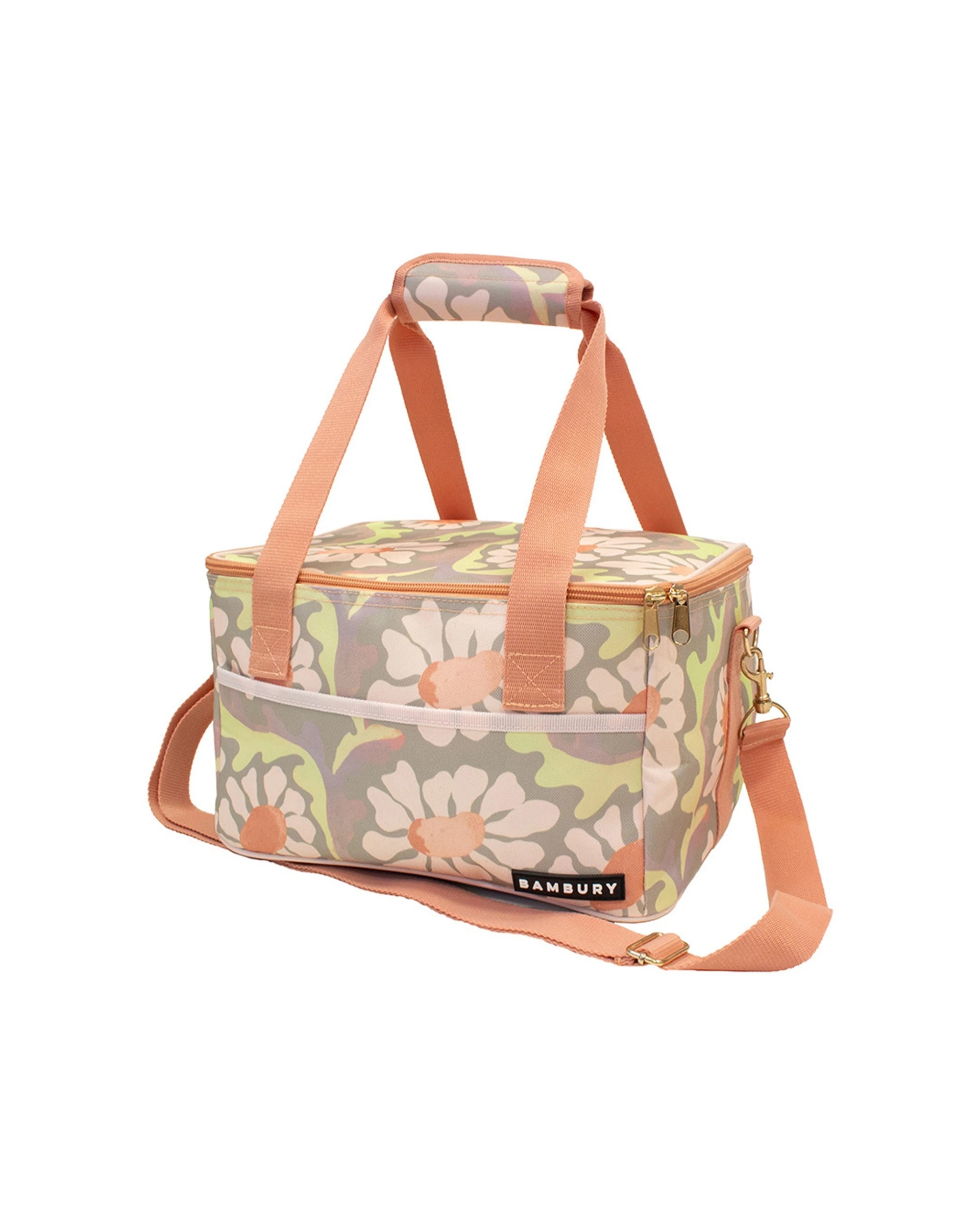 1 Bambury Sadie Cooler Bag Insulated Food Carrier Small Water Resistant - Pattern, 1 of 3