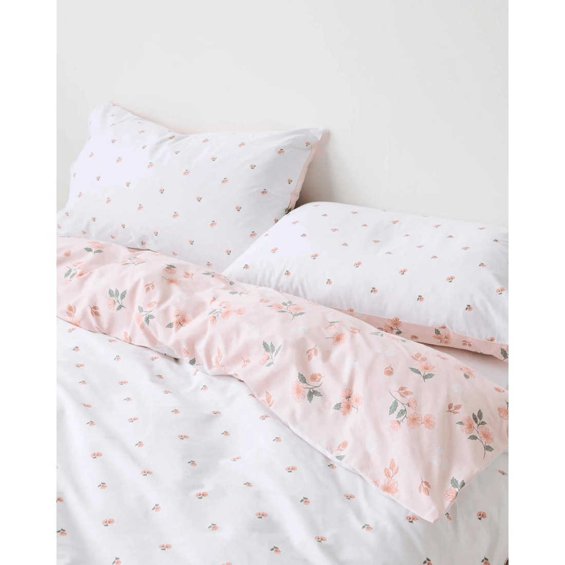 6 Target Camille Ditsy Floral Australian Cotton Quilt Cover Set - Natural, 6 of 6