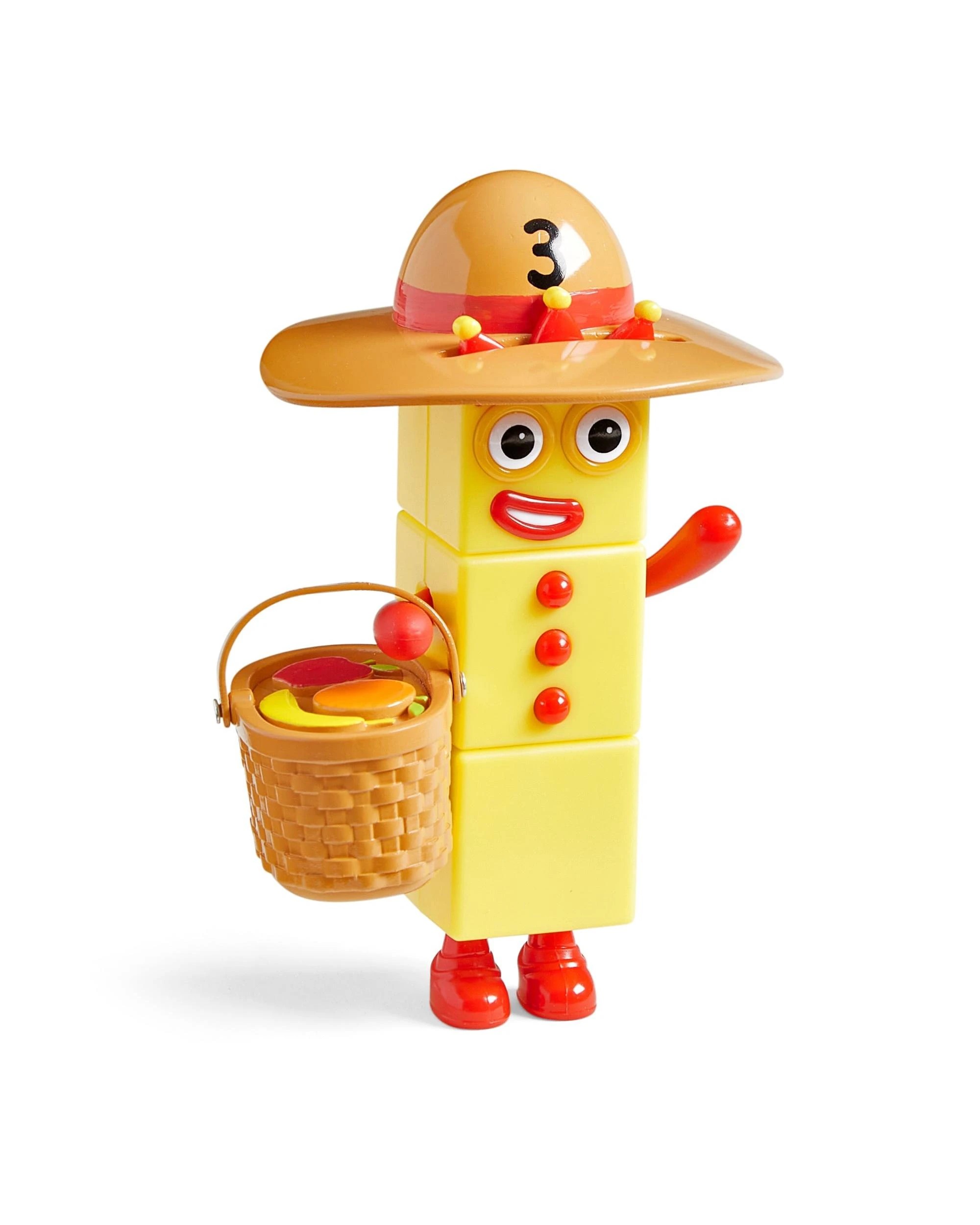 2 Numberblocks Three's Picnic Party Playset, 2 of 3