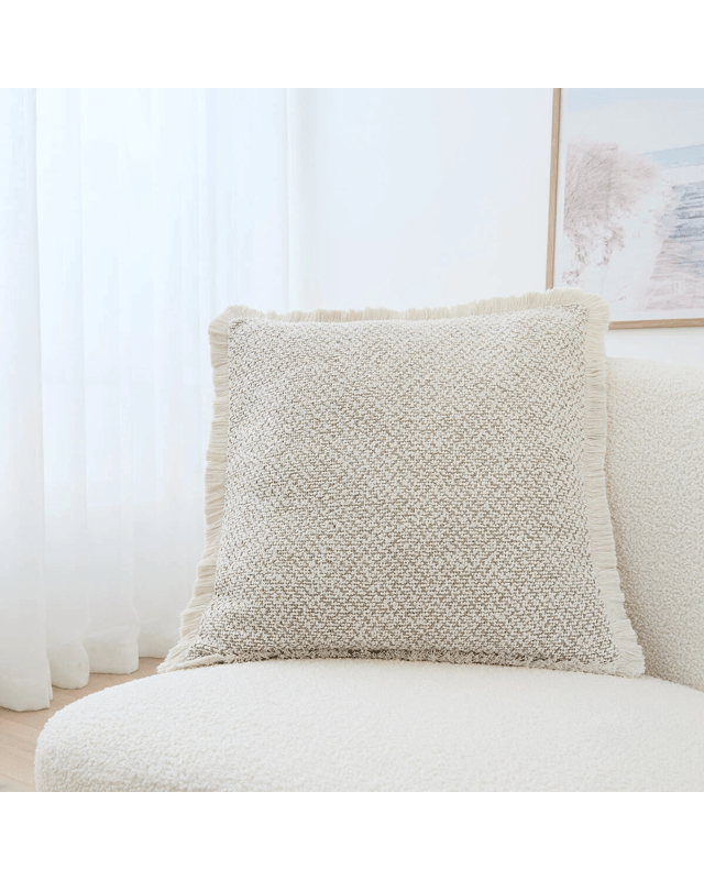 50cm Fringed Cushion Cover - B