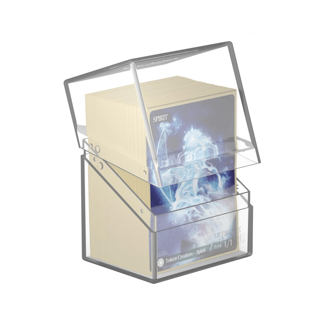 2 Ultimate Guard Boulder 80+ Deck Case - Clear, 2 of 6