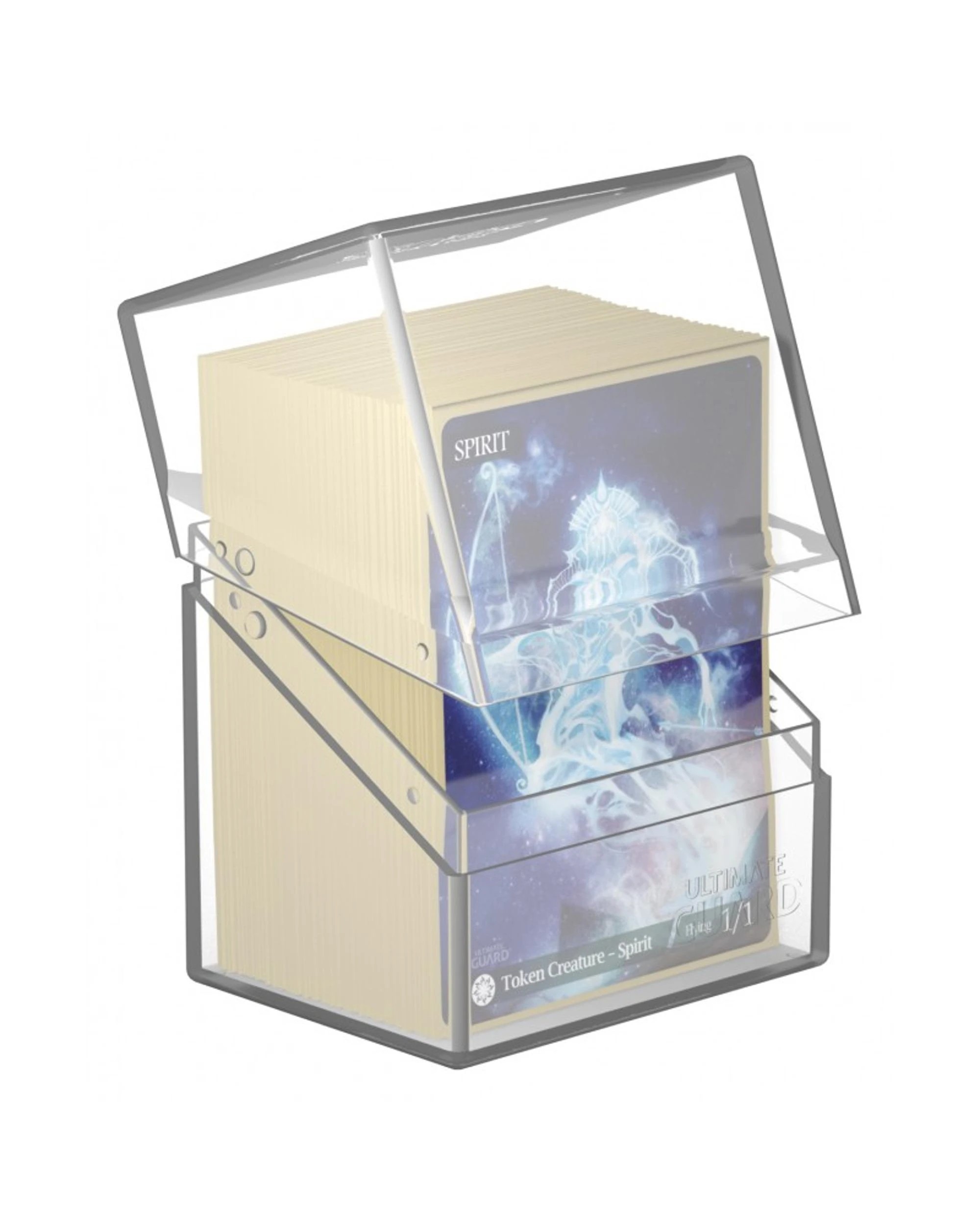 2 Ultimate Guard Boulder 80+ Deck Case - Clear, 2 of 6