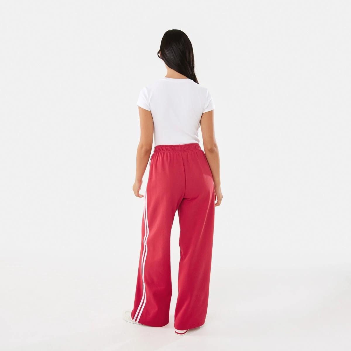 4 Side Stripe Pull On Pants Cherry Red, 4 of 10