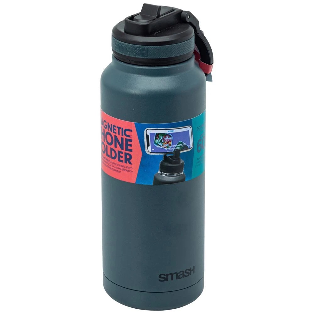 2 Smash Magnetic Sipper Bottle 1L Charcoal, 2 of 6