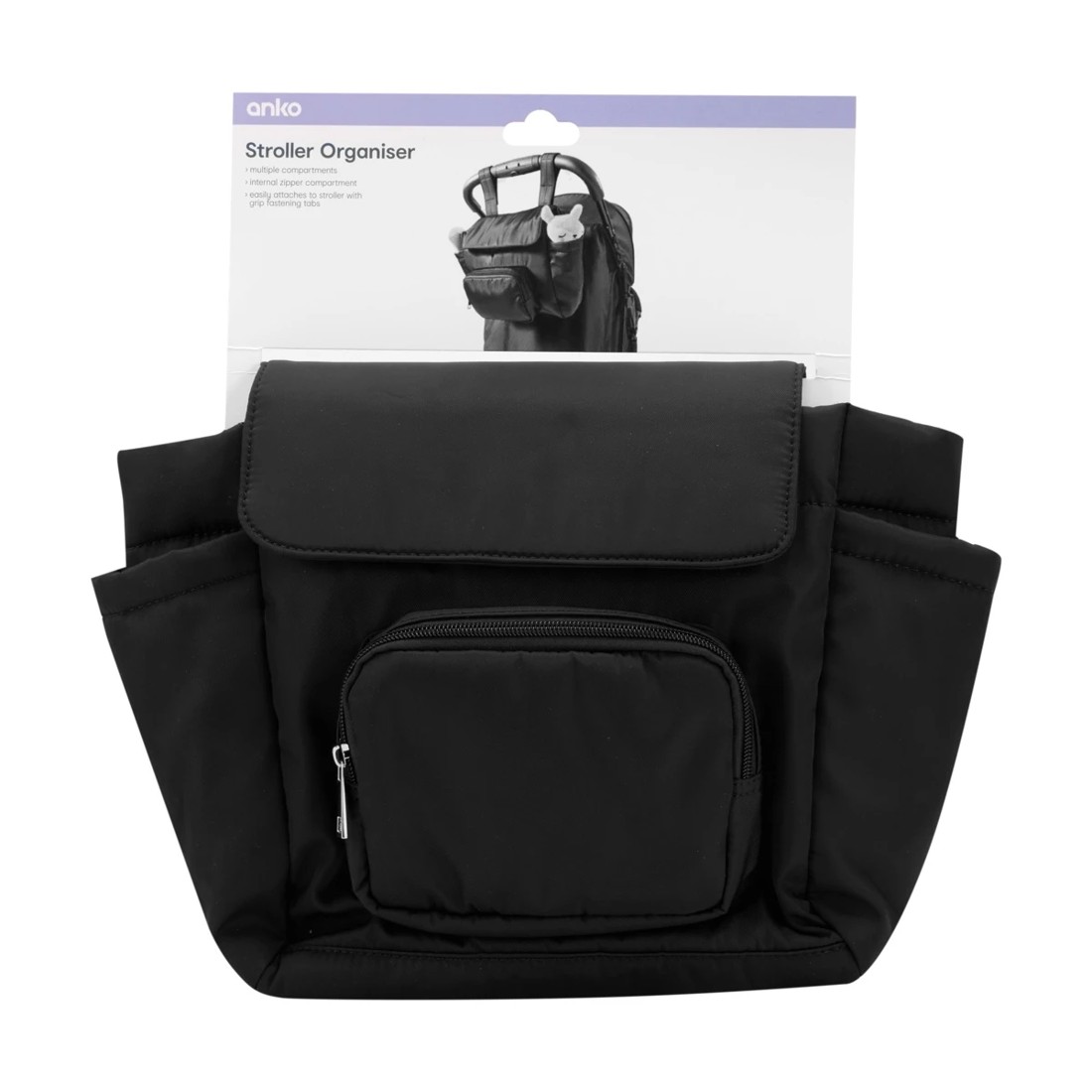 10 Stroller Organiser - Black, 10 of 10