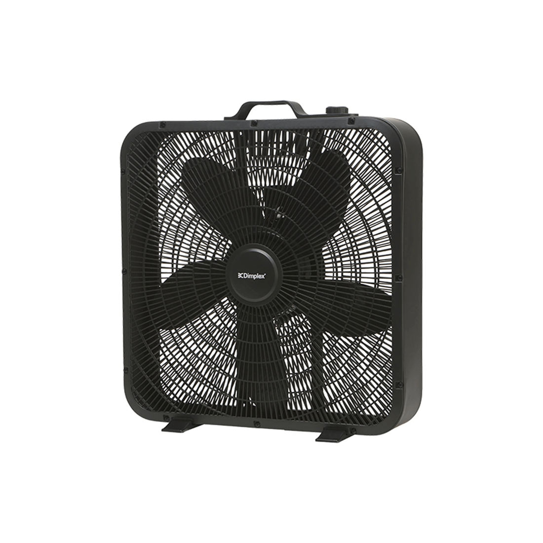 2 Dimplex 50cm Floor/desk Box Air Circulator Fan/cooler/cooling Matte - Black, 2 of 5