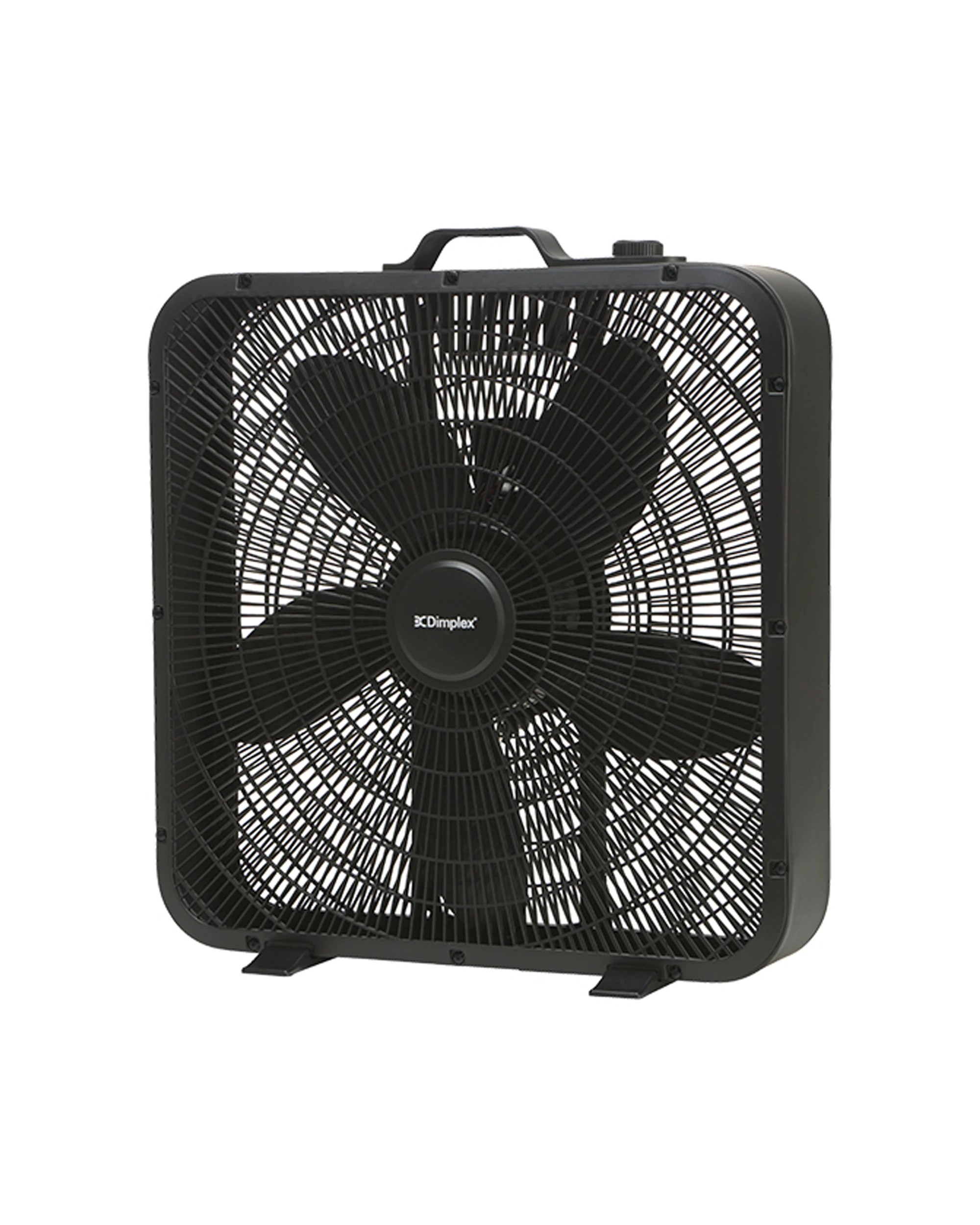 2 Dimplex 50cm Floor/desk Box Air Circulator Fan/cooler/cooling Matte - Black, 2 of 5