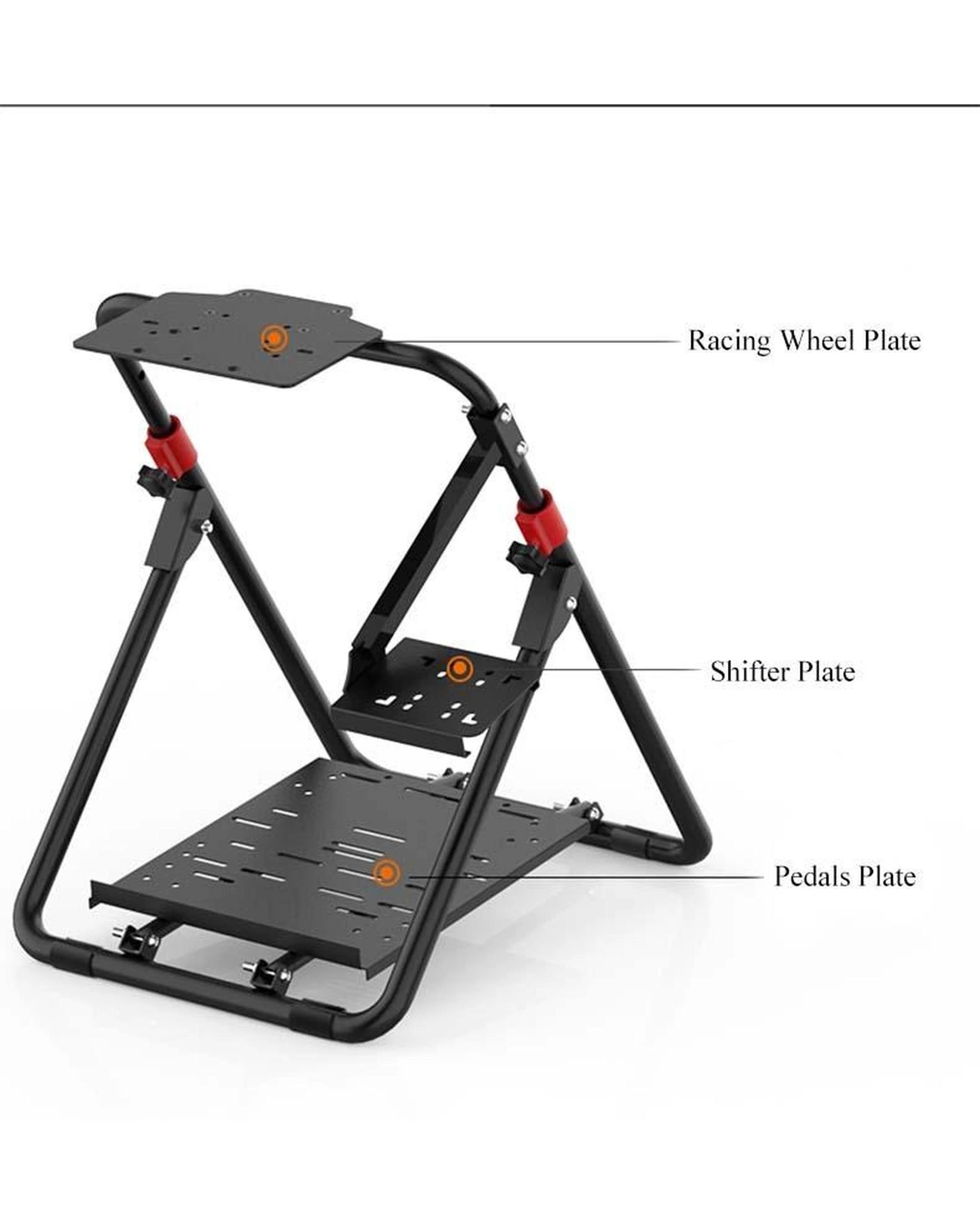 9 PXN A9 Foldable Racing Wheel Adjustable Pedal Angle Retractable 38cm Collapsible Gaming Wheel, 9 of 10