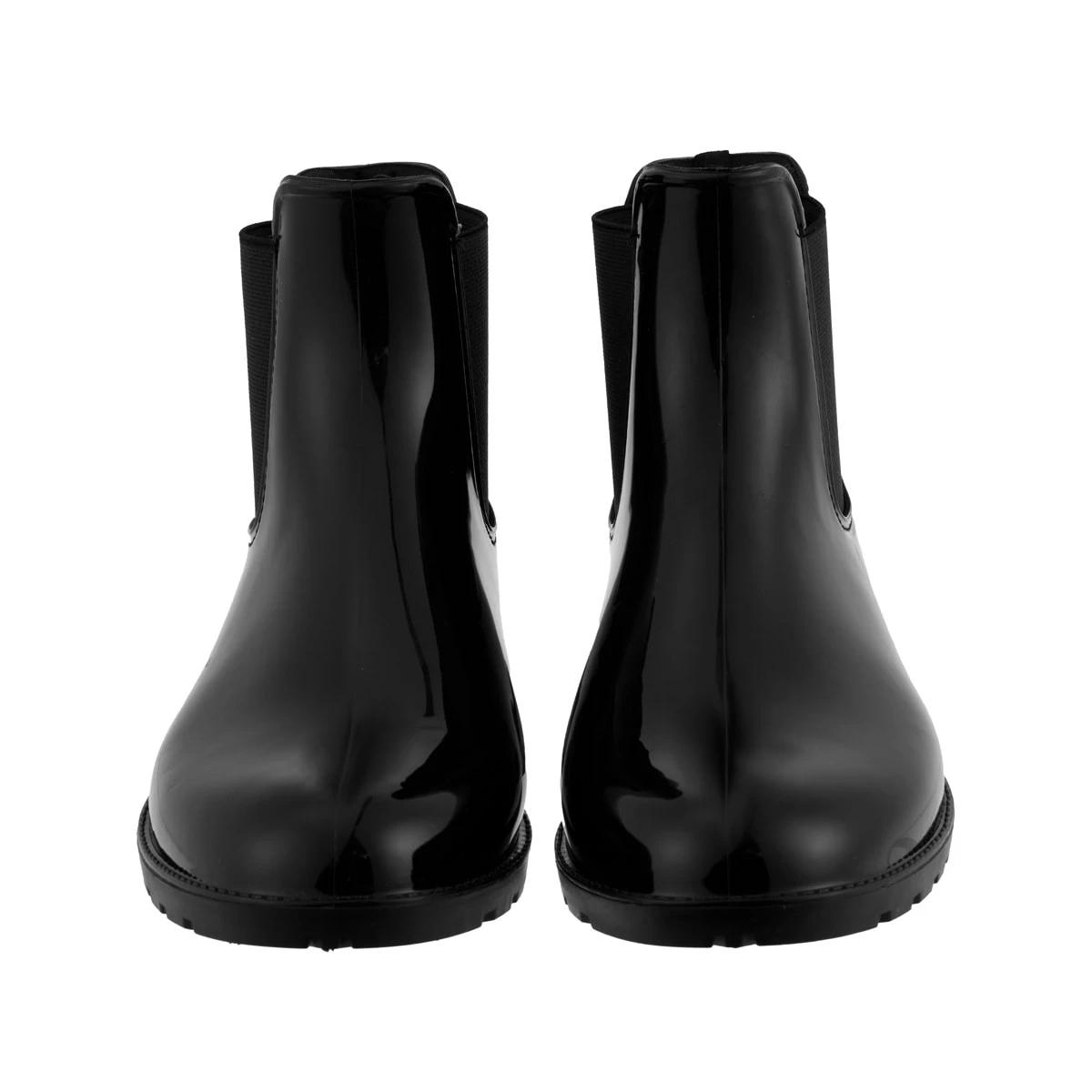 2 Gusset Ankle Rainboots Black, 2 of 4