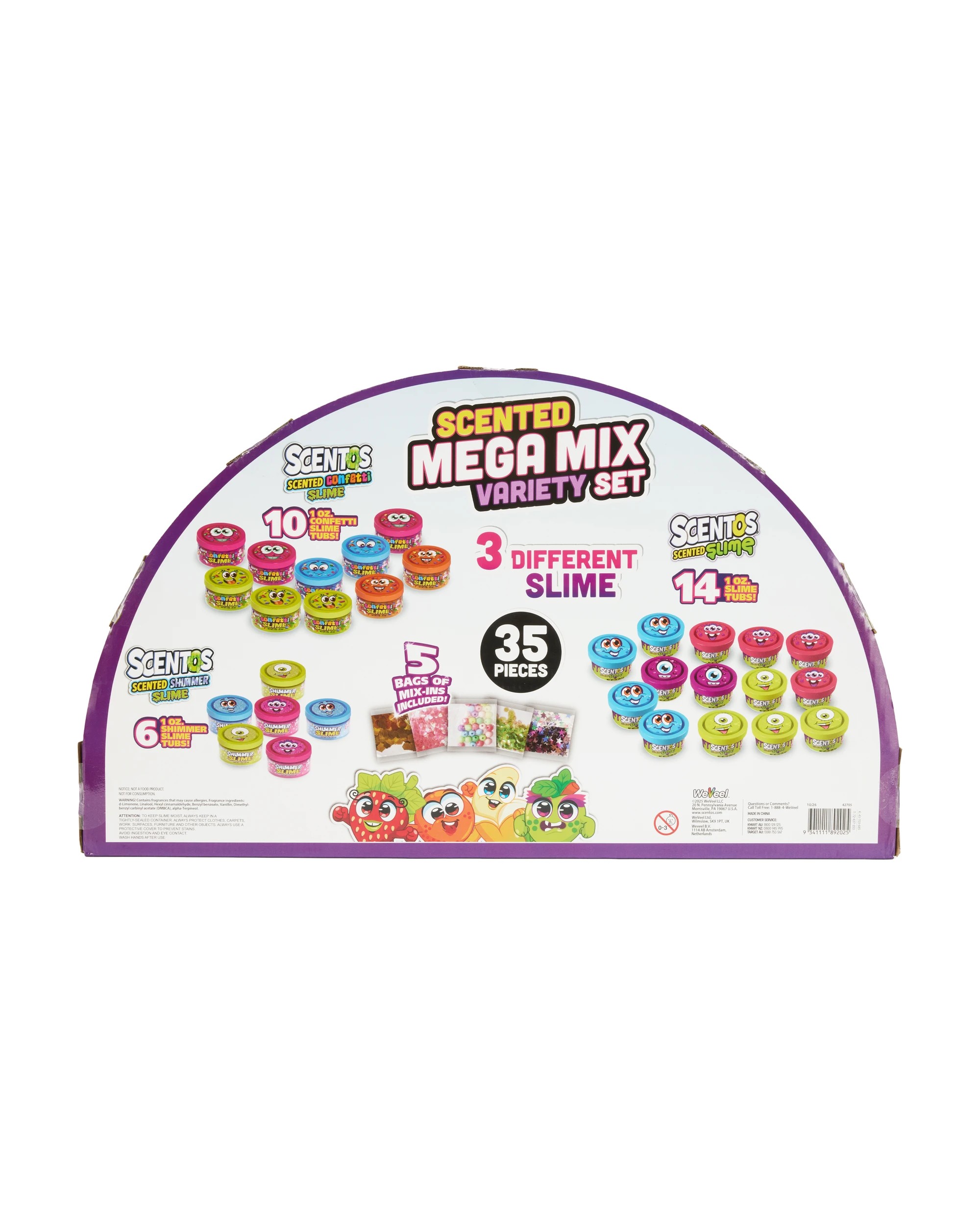 3 35 Pack Scentos Scented Slime Mega Mix Variety Pack., 3 of 3