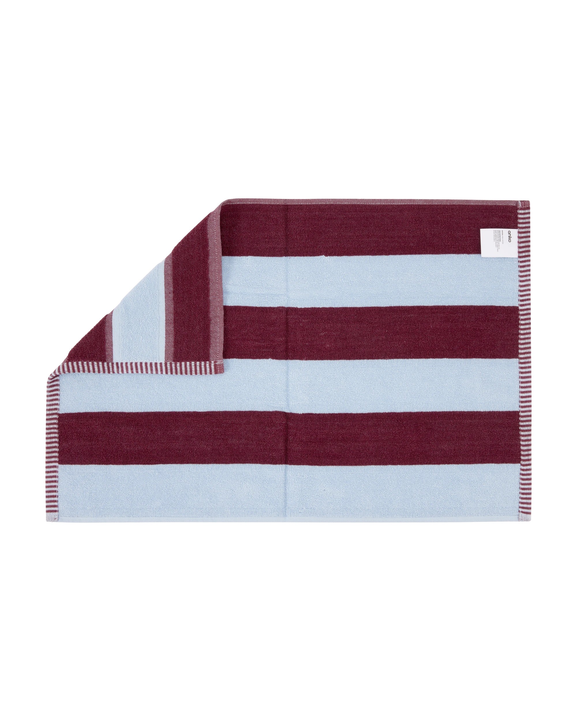 4 4 Pack Fig Stripe Terry Tea Towels, 4 of 6