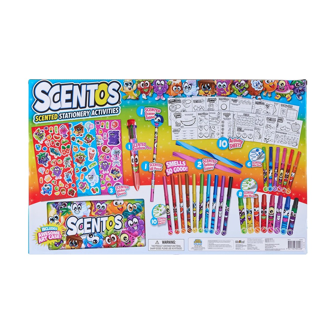 10 145 Pack Scentos Scented Stationery Activities Case, 10 of 10