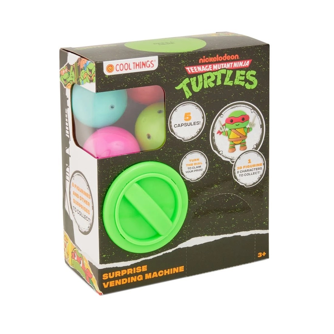 1 Cool Things Teenage Mutant Ninja Turtles Surprise Vending Machine - Assorted, 1 of 2