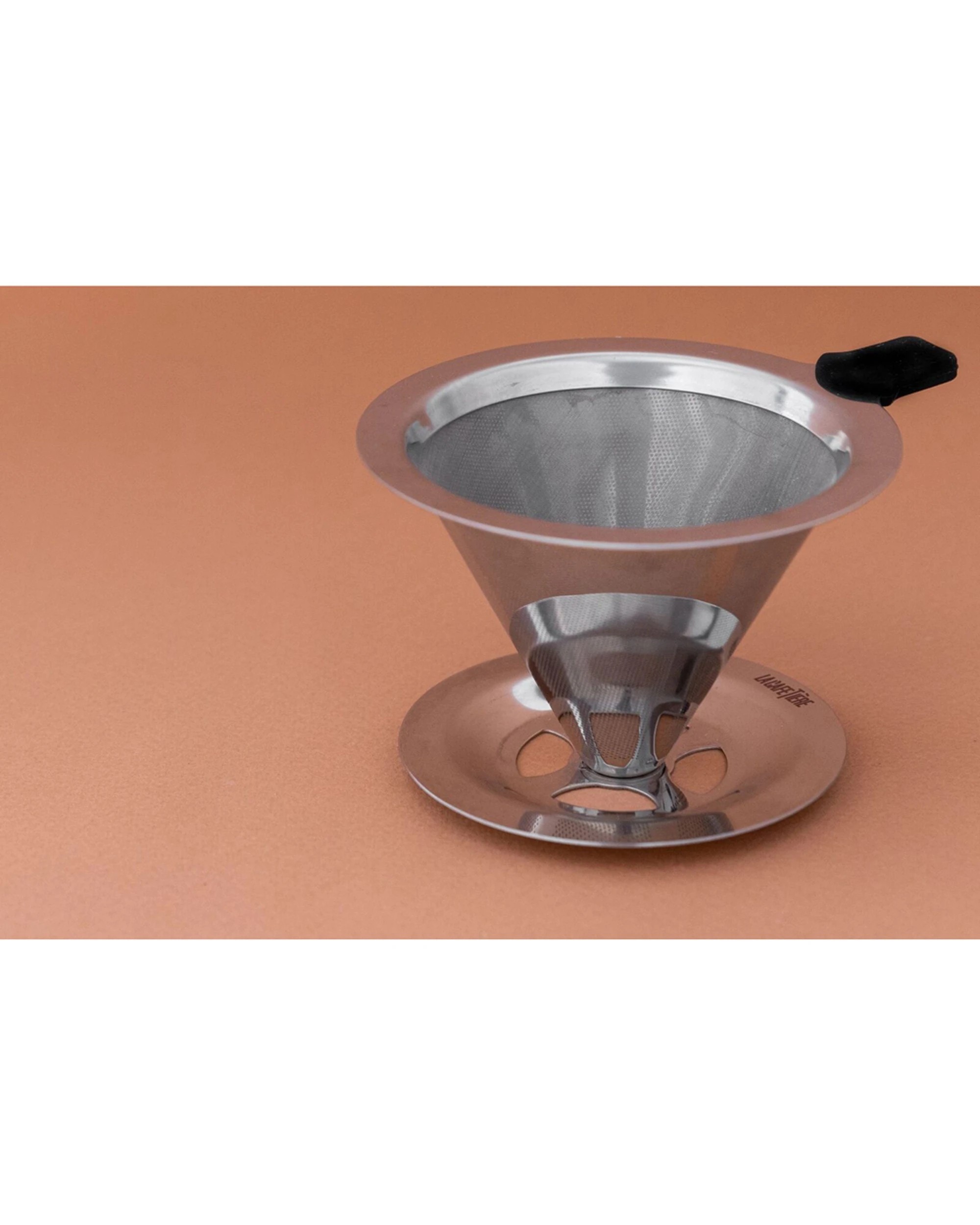 7 LA CAFETIERE Pour Over Stainless Steel Coffee Dripper 12cm - Silver, 7 of 8