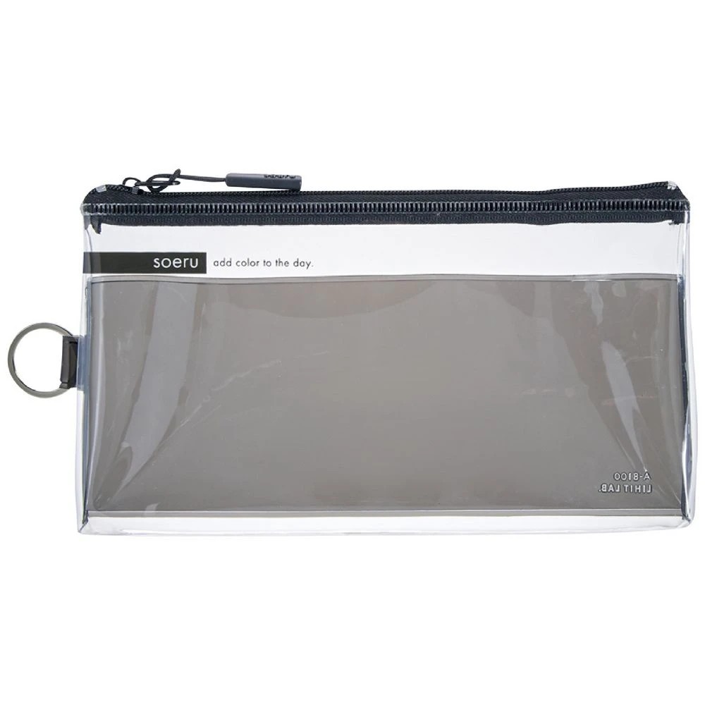 1 Soeru Slim Pen Case Clear Smoke Black, 1 of 3