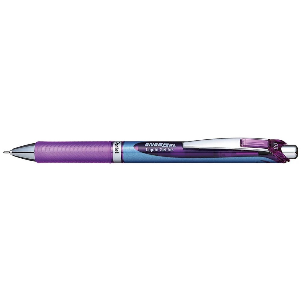 1 Pentel Energel BLN75 Gel Pen 0.5mm Violet, 1 of 1