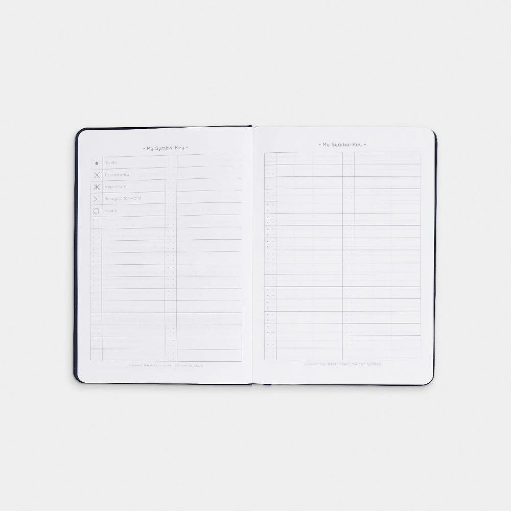 5 Otto A5 Bullet Journal 240 Page Navy Blue, 5 of 5