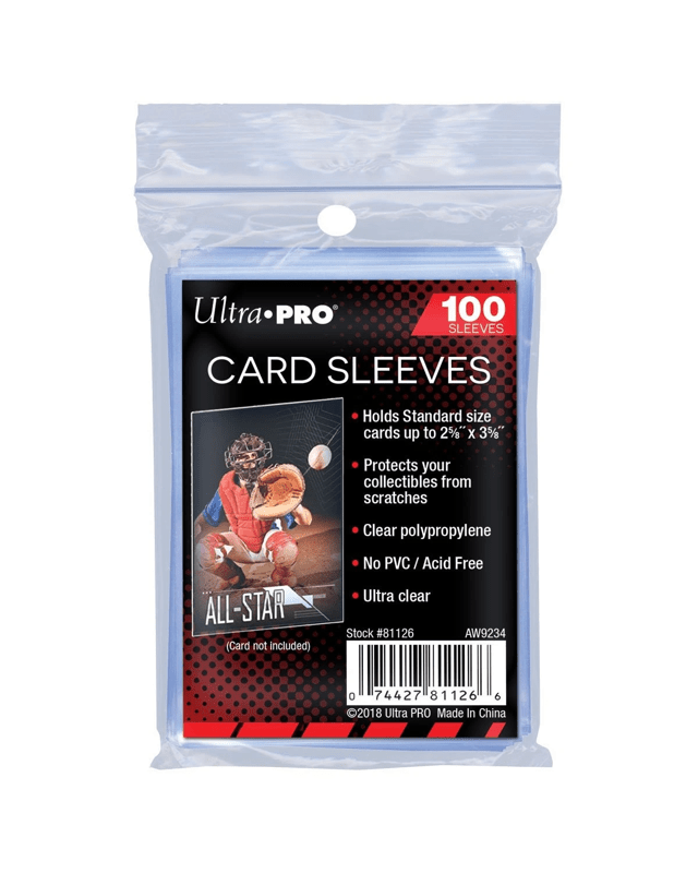 100 Pack Ultra Pro Trading Card Sle