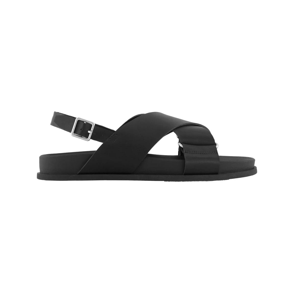 1 Crossover Comfort Sandals BLACK, 1 of 3