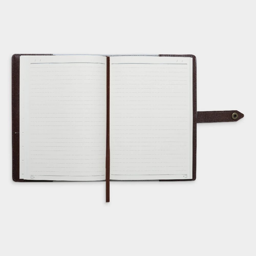 3 Otto A5 Vintage Journal 192 Pages Brown, 3 of 5