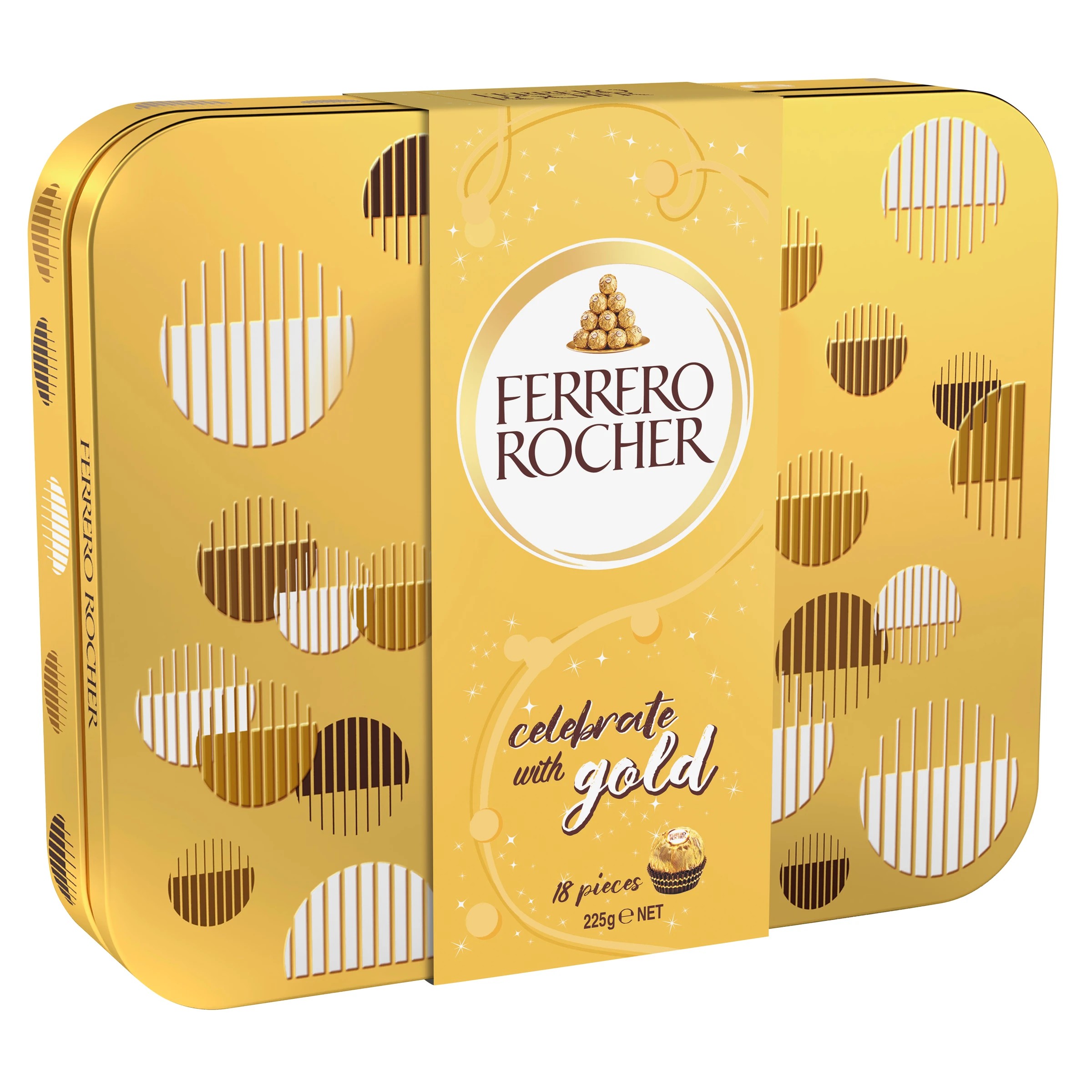 2 18 Piece Ferrero Rocher Tin 225g, 2 of 5
