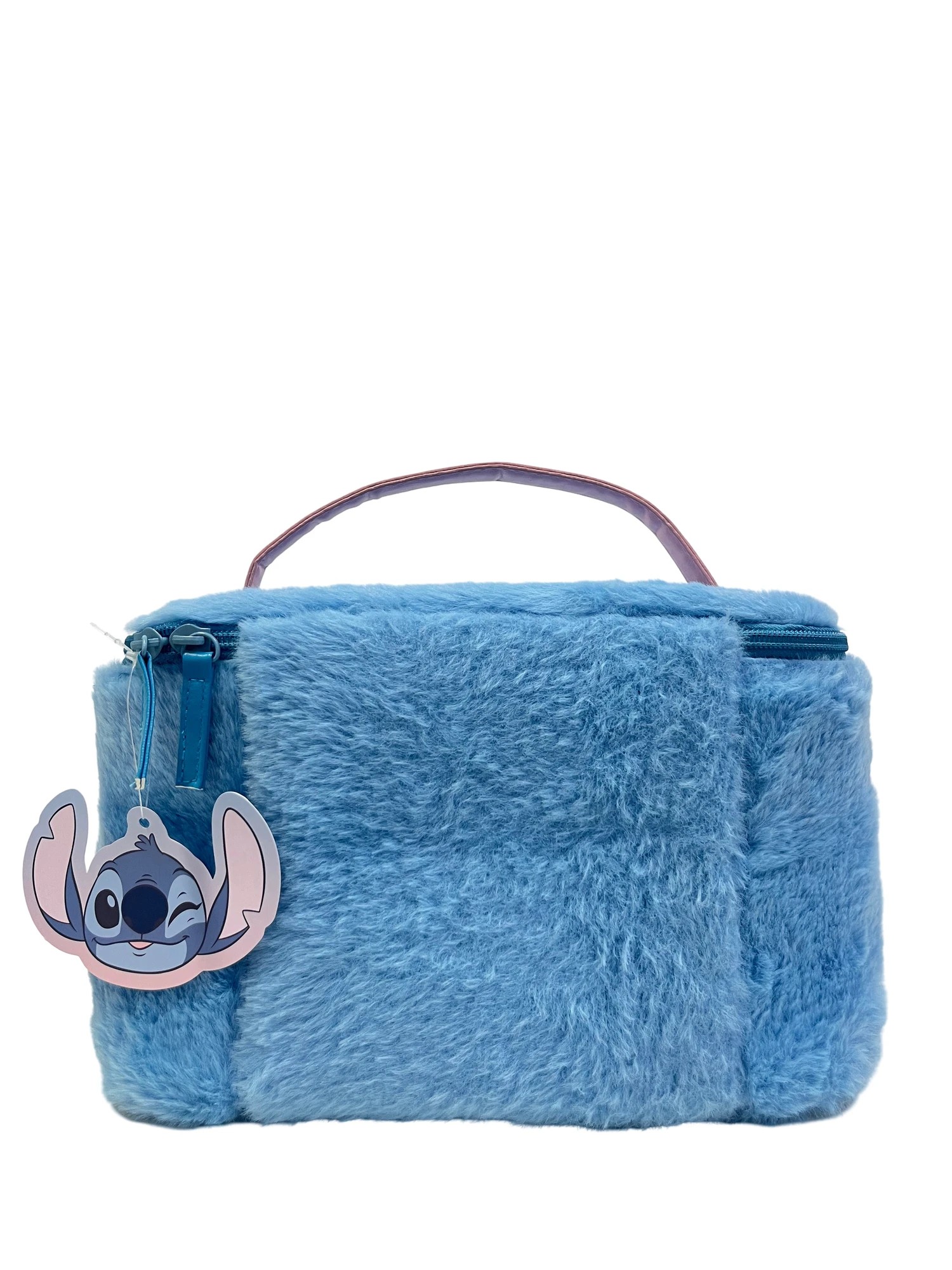 2 Disney Lilo & Stitch Fluffy Makeup Train Case - Blue, 2 of 2